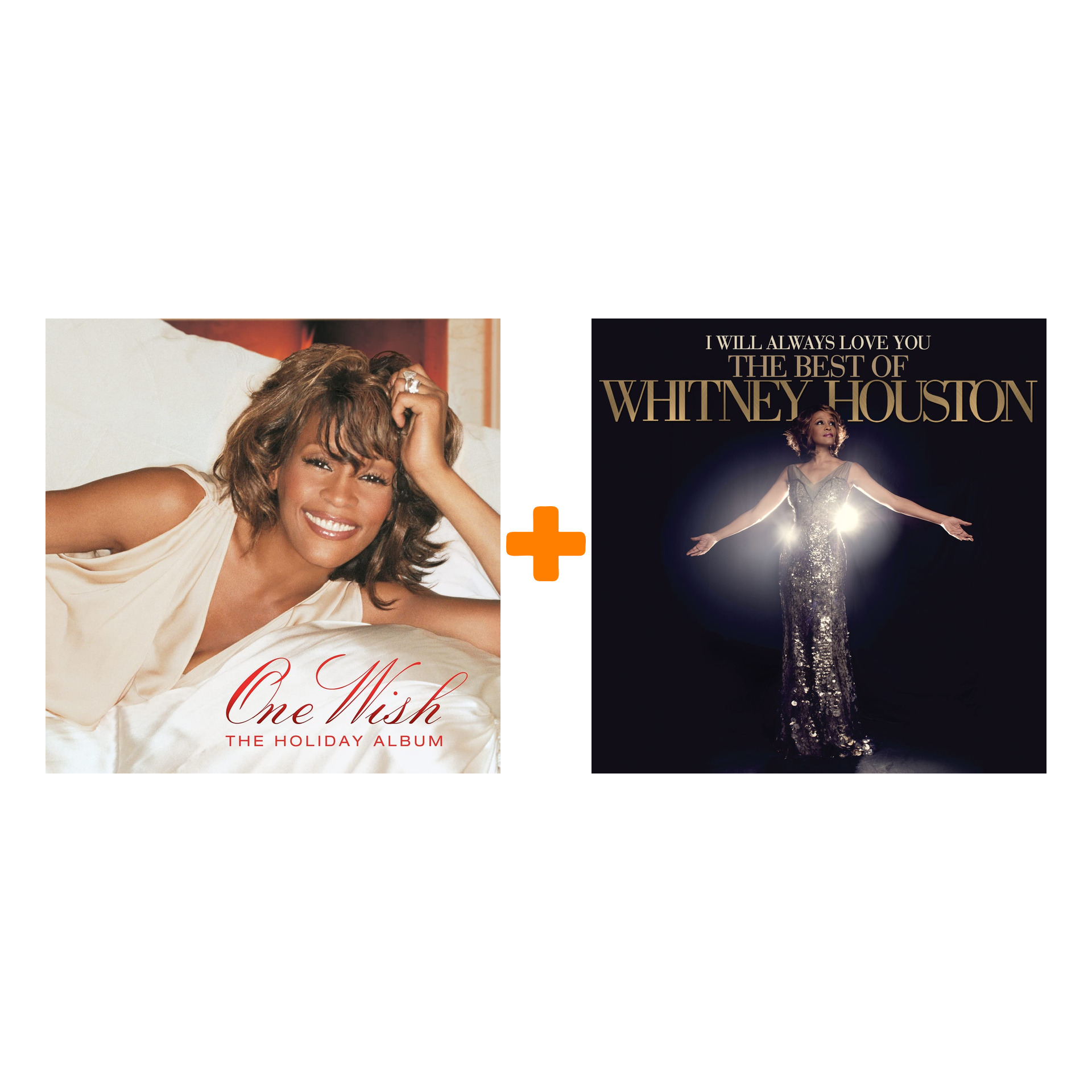 цена Набор для меломанов «Поп»: Whitney Houston – One Wish The Holiday Album (LP) + Whitney Houston – I Will Always Love You. The Best Of Whitney Houston (2 LP)