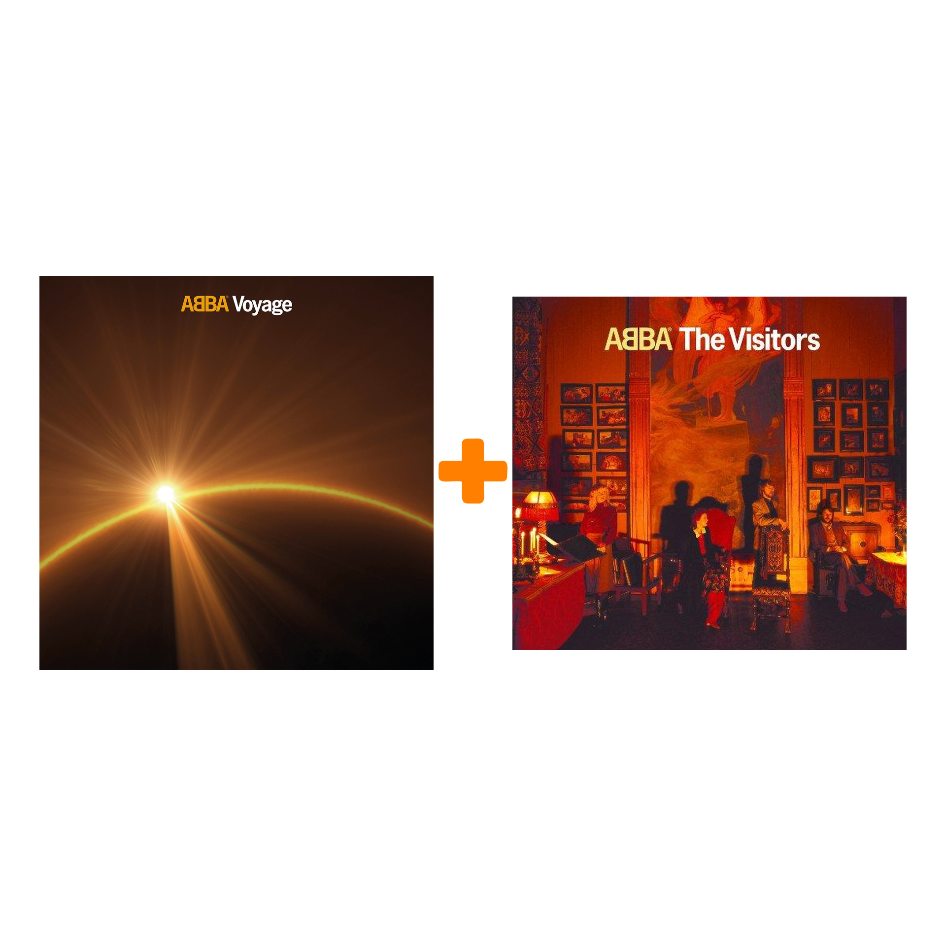 

Набор для меломанов «Поп»: ABBA – Voyage (LP) + ABBA – Visitors (LP)