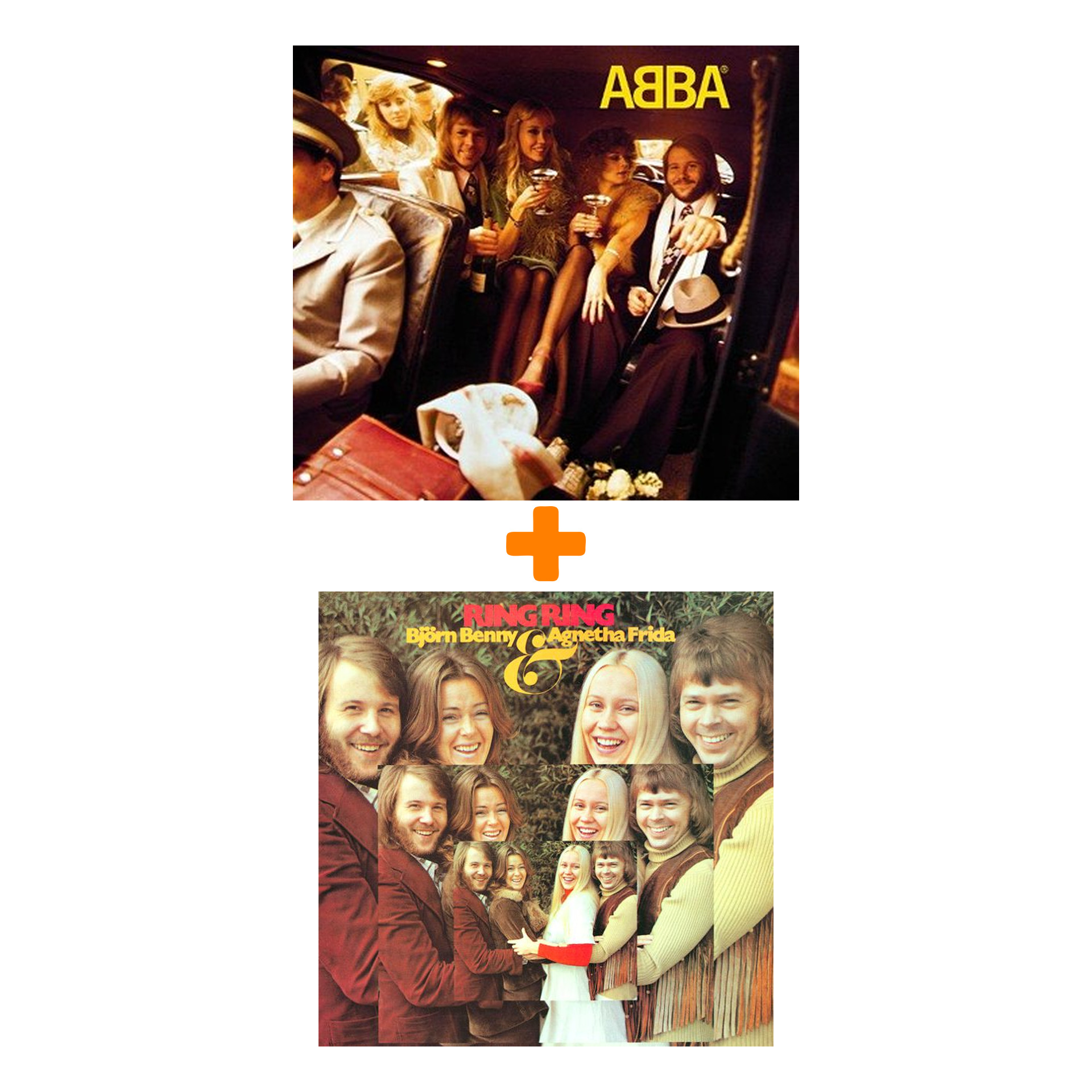 

Набор для меломанов «Поп»: ABBA – ABBA (LP) + ABBA – Ring Ring (LP)
