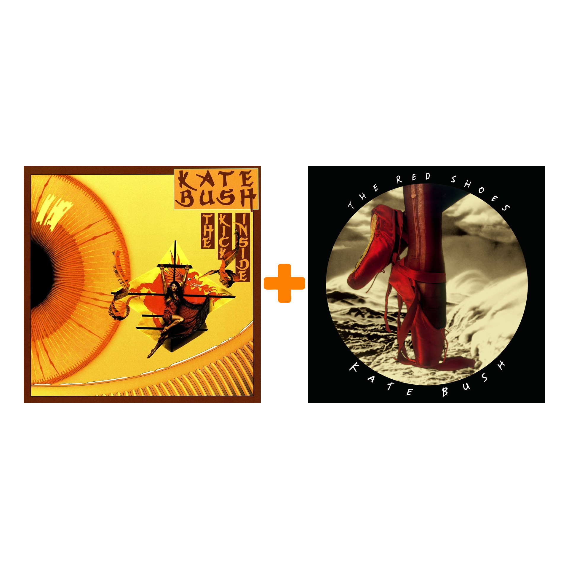 

Набор для меломанов «Рок»: Kate Bush – The Red Shoes (2 LP) + Kate Bush – The Kick Inside (LP)