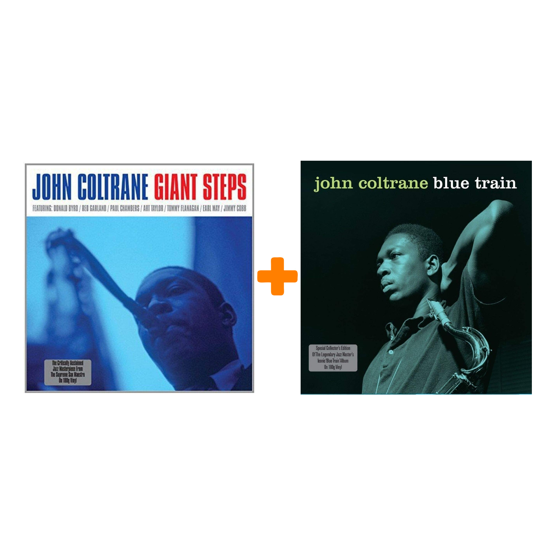 

Набор для меломанов «Блюз»: John Coltrane – Blue Train (LP) + John Coltrane – Giant Steps (LP)