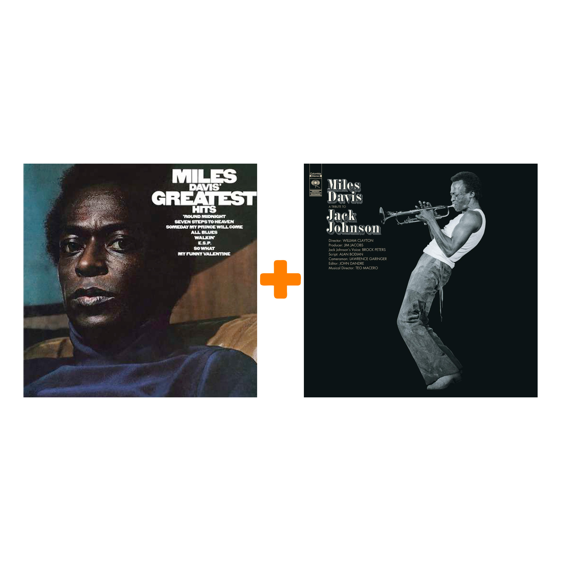 

Набор для меломанов «Блюз»: Miles Davis – A Tribute To Jack Johnson (LP) + Miles Davis – Greatest Hits 1969 (LP)