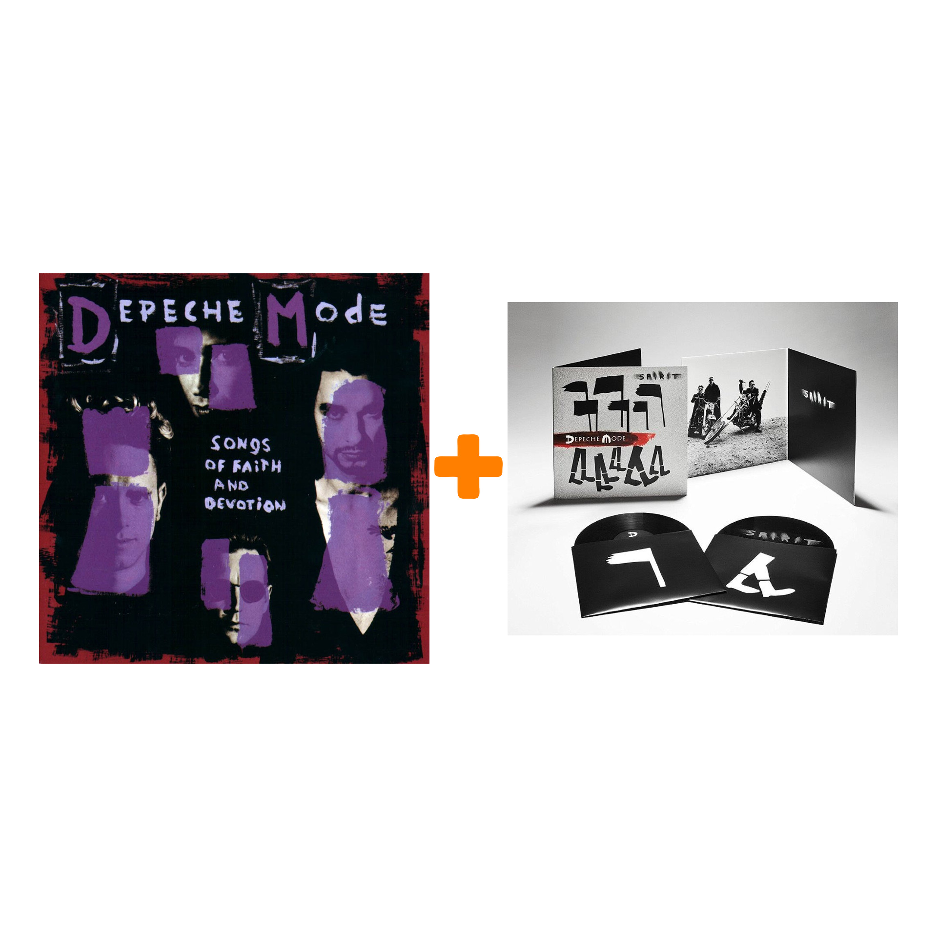 

Набор для меломанов «Рок»: Depeche Mode – Songs Of Faith And Devotion (LP) + Depeche Mode – Spirit (2 LP)