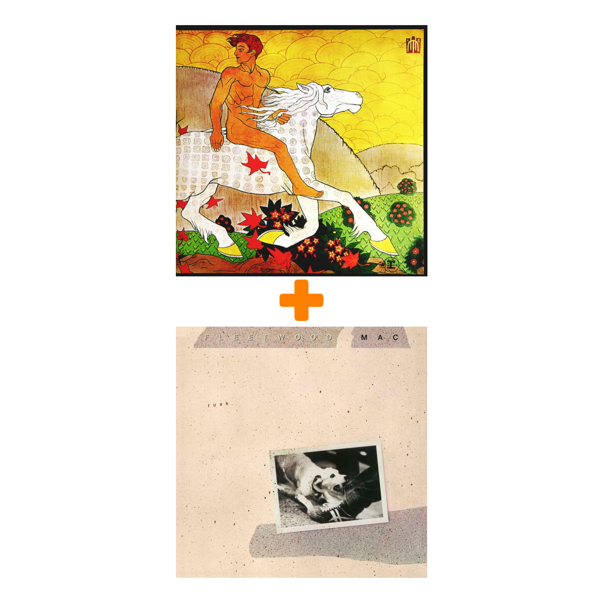 

Набор для меломанов «Рок»: Fleetwood Mac – Then Play On (LP) + Fleetwood Mac – Tusk (2 LP)