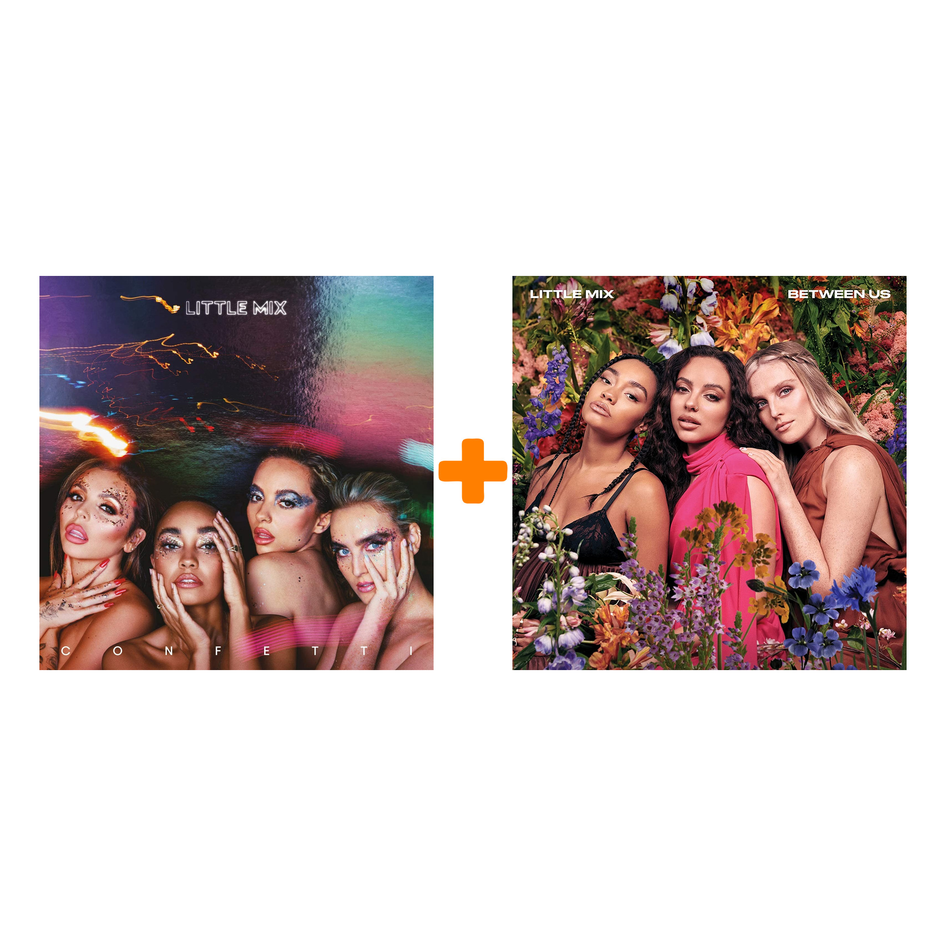 

Набор для меломанов «Поп»: Little Mix – Between Us Coloured Vinyl (2 LP) + Little Mix – Confetti Coloured Vinyl (LP)