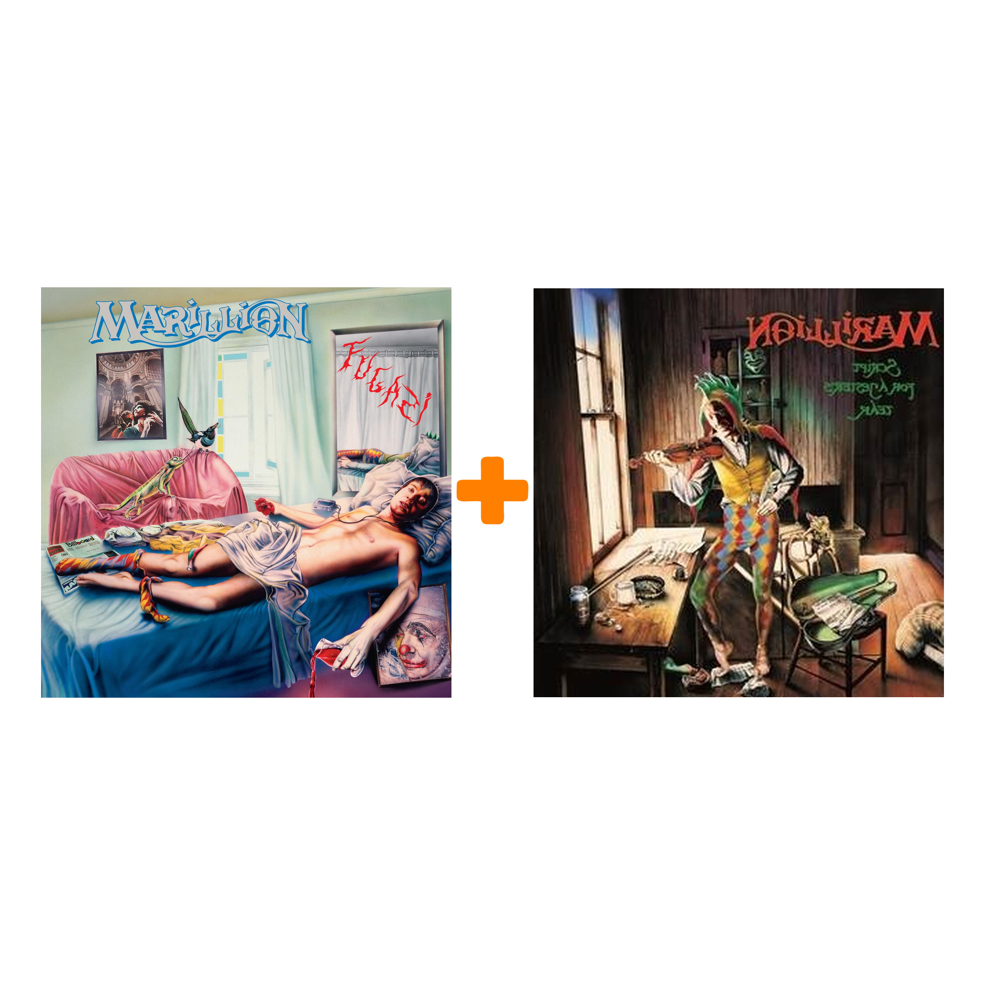 

Набор для меломанов «Рок»: Marillion – Fugazi (LP) + Marillion – Script For A Jesters Tear (LP)