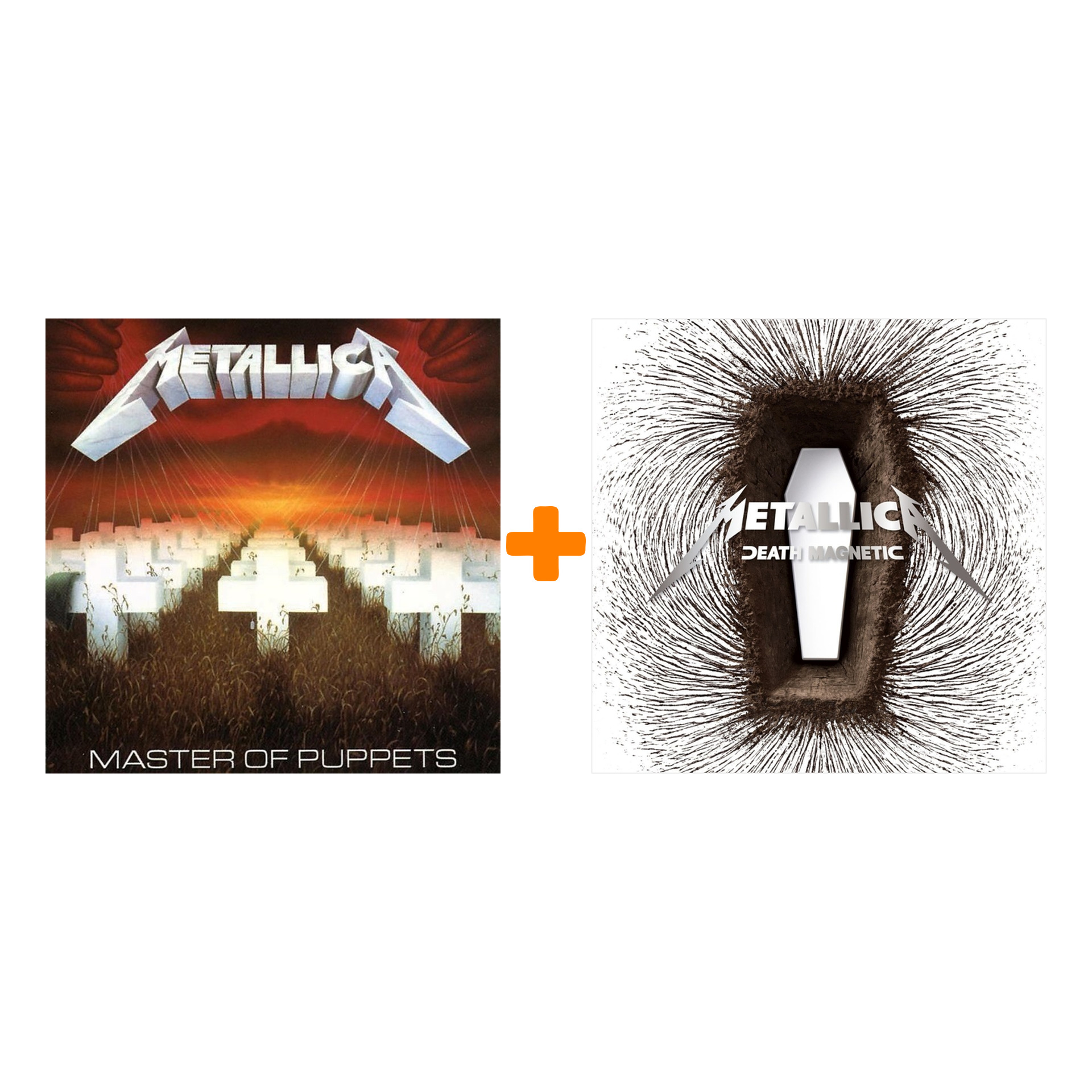 Набор для меломанов «Рок»: Metallica – Master Of Puppets. Remastered (LP) + Metallica. Death Magnetic (2 LP) фотографии