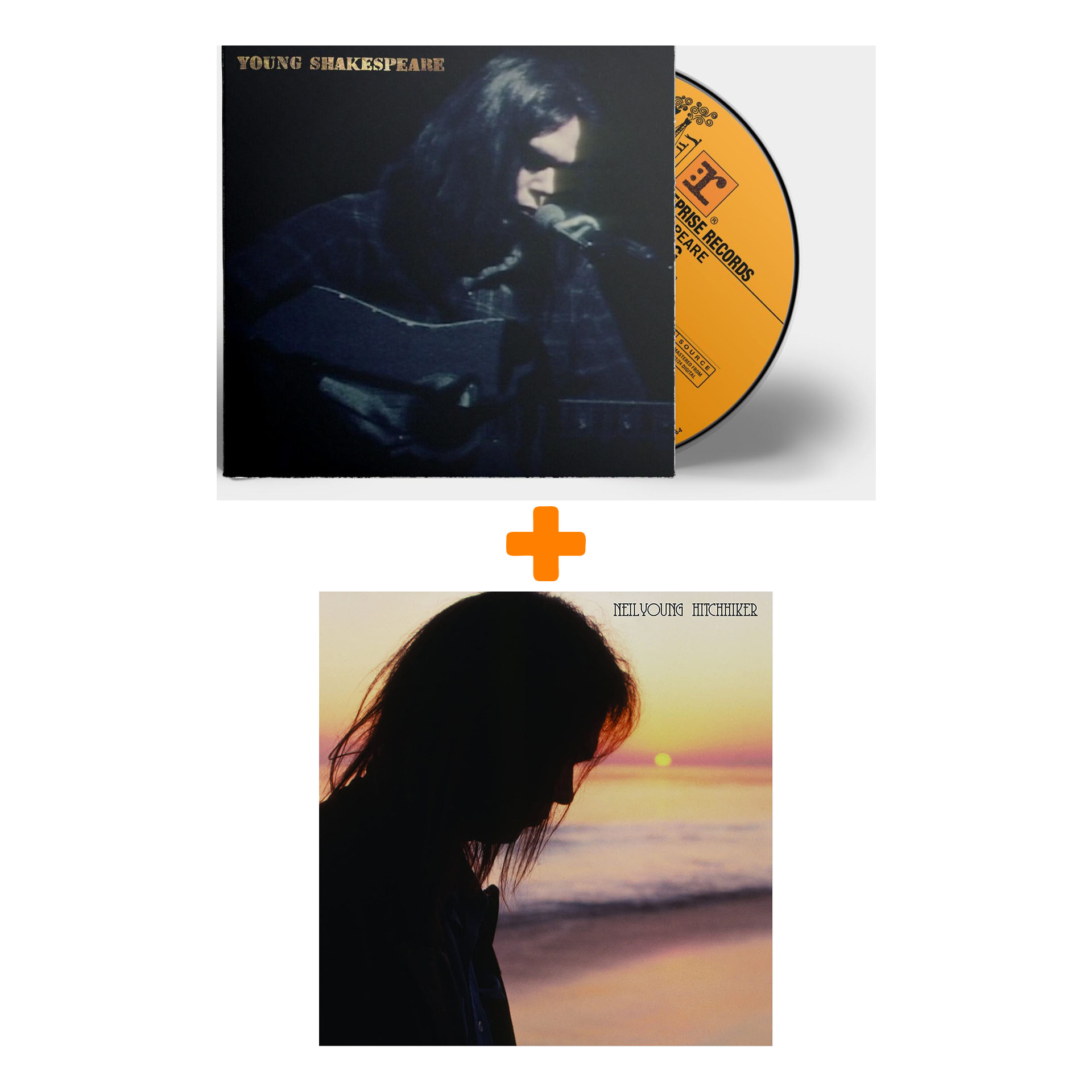 

Neil Young – Hitchhiker (LP) + Young Shakespeare (LP)