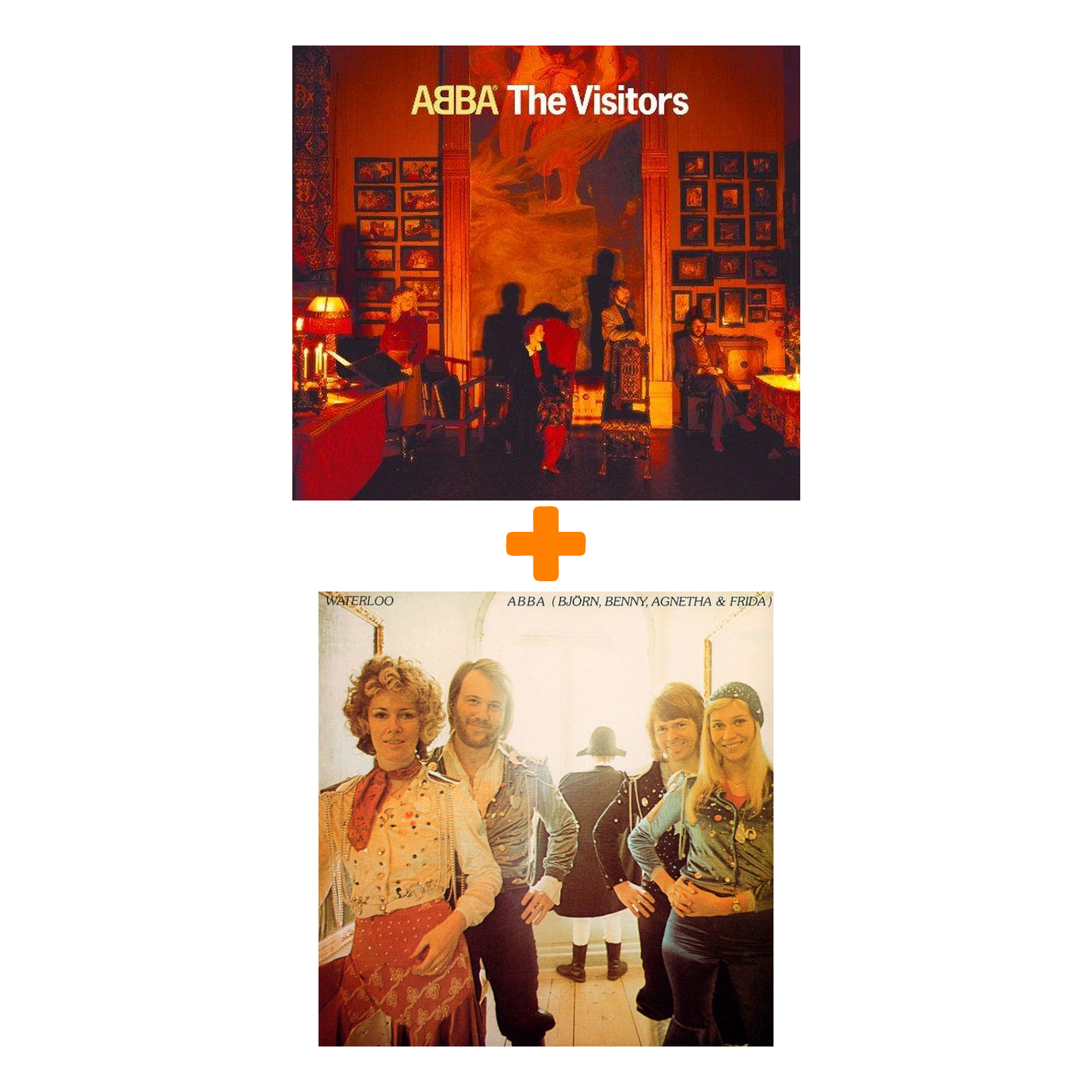 

ABBA – Visitors (LP) + Waterloo (LP)