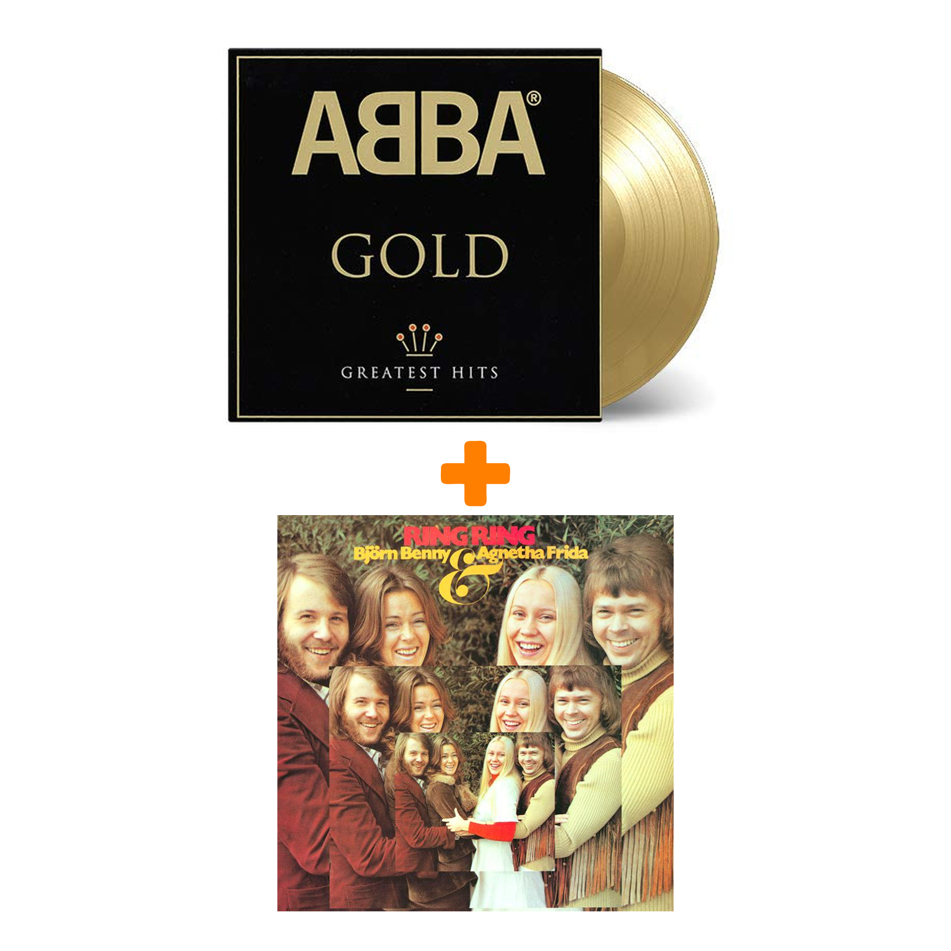 

ABBA – Gold: Greatest Hits. Gold Vinyl (2 LP) + Ring Ring (LP)