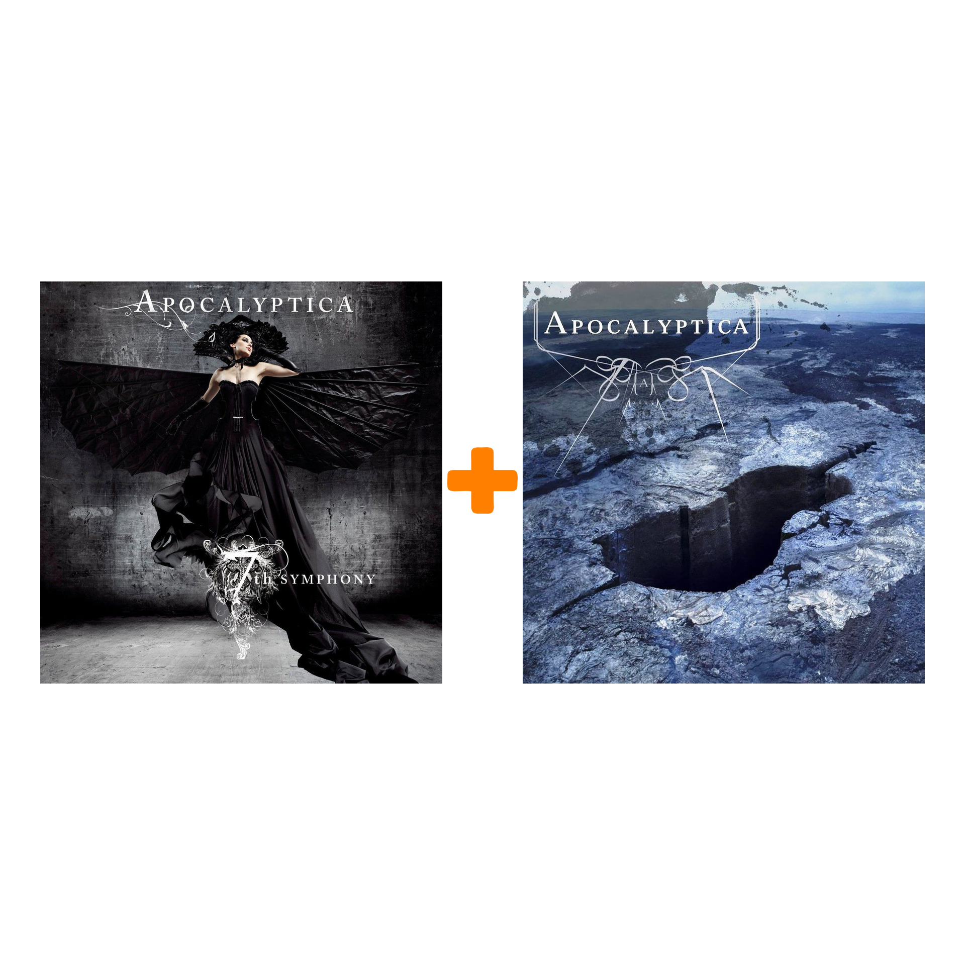 

Apocalyptica – 7th Symphony. Coloured Blue Vinyl (2 LP) + Apocalyptica (2 LP + CD)