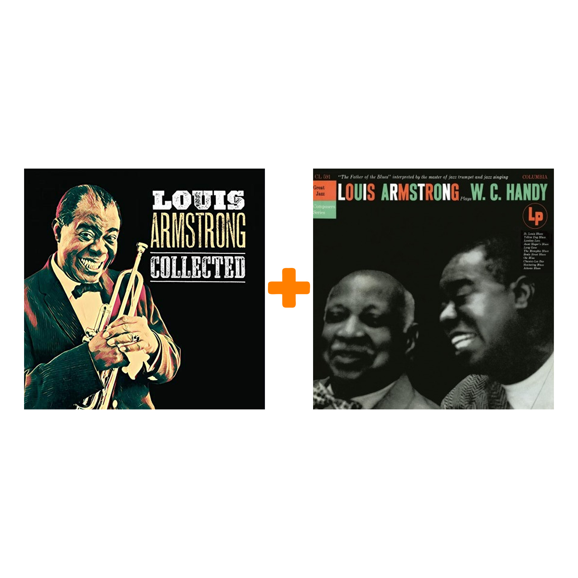 

Louis Armstrong – Collected (2 LP) + Plays W.C. Handy (LP)