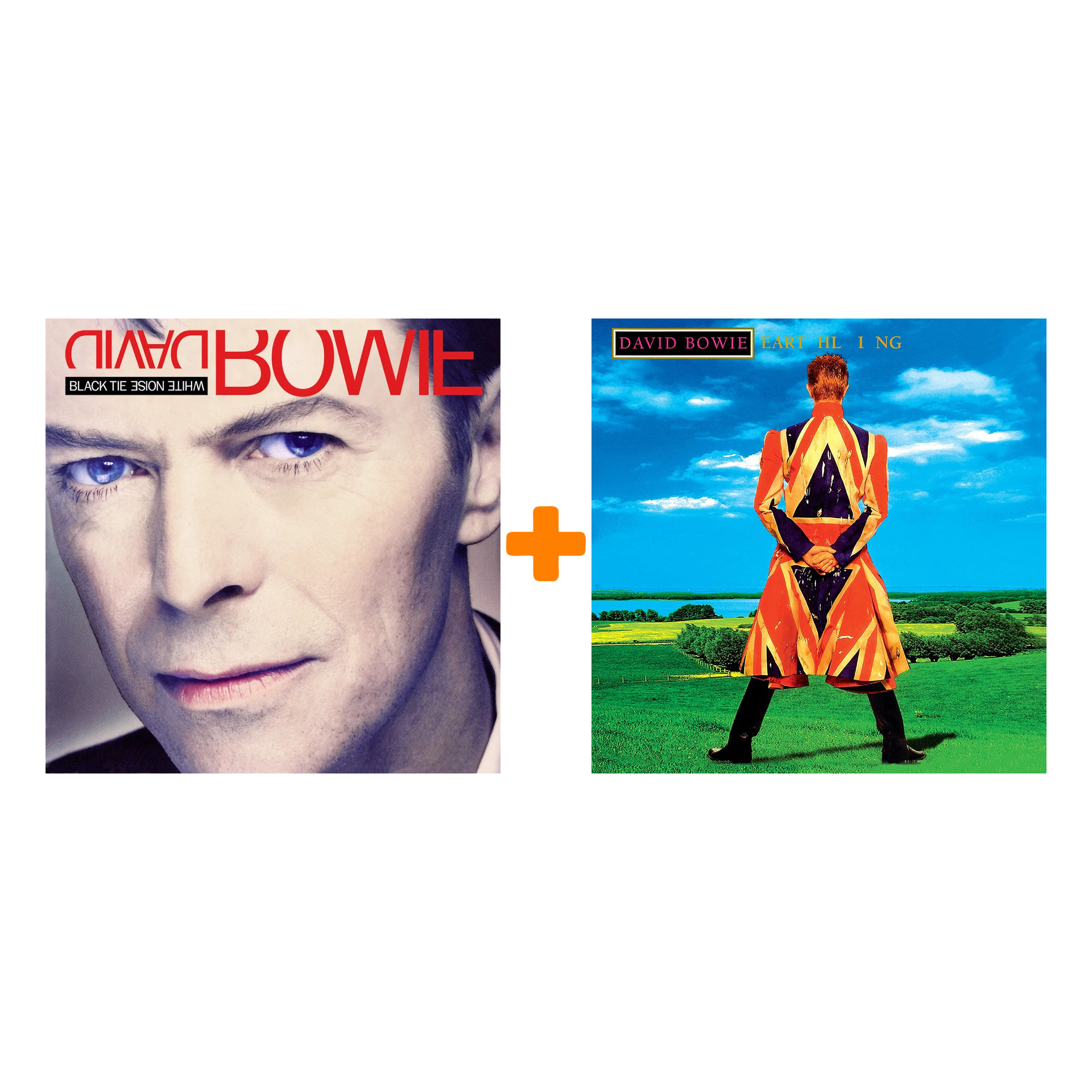 

David Bowie – Black Tie White Noise (2 LP) + Earthling (2 LP)