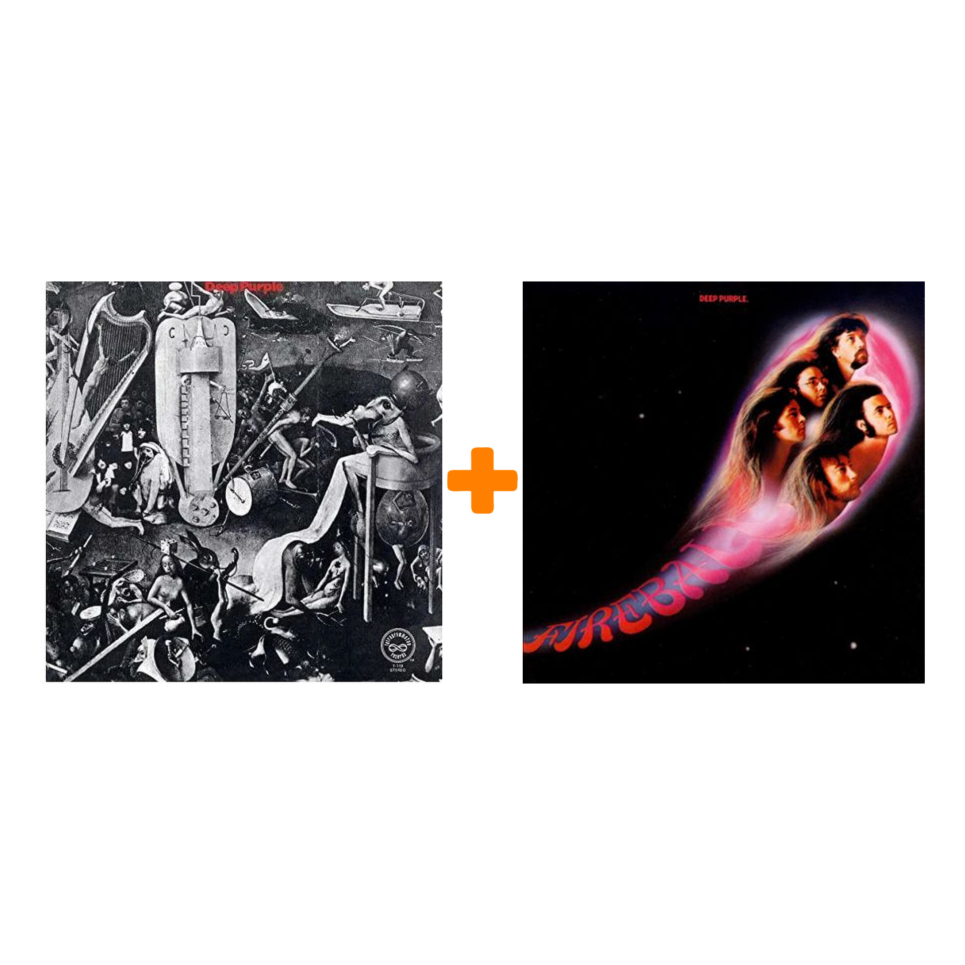 

Deep Purple – Deep Purple (LP) + Fireball (LP)