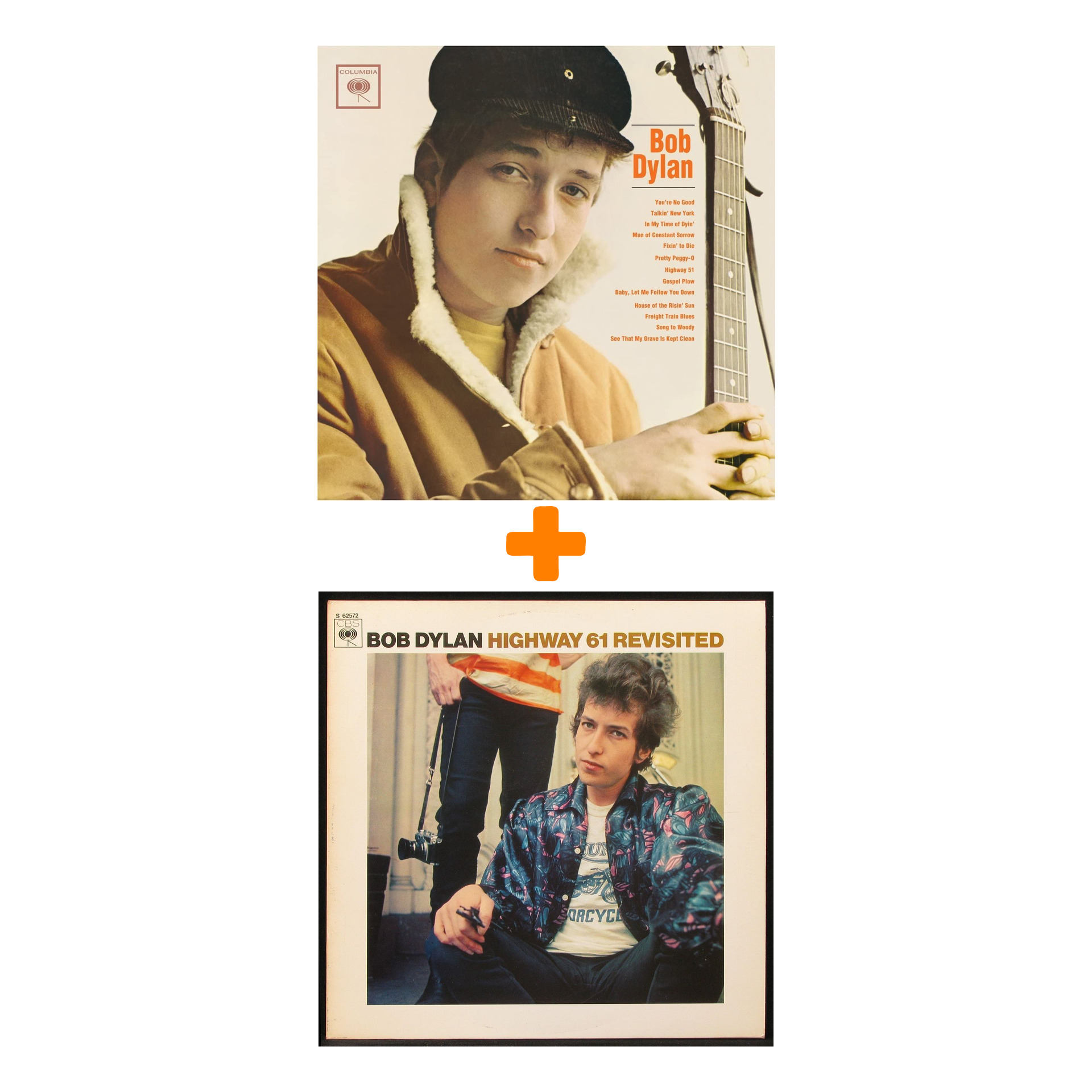 

Bob Dylan – Bob Dylan (LP) + Highway 61 (LP)