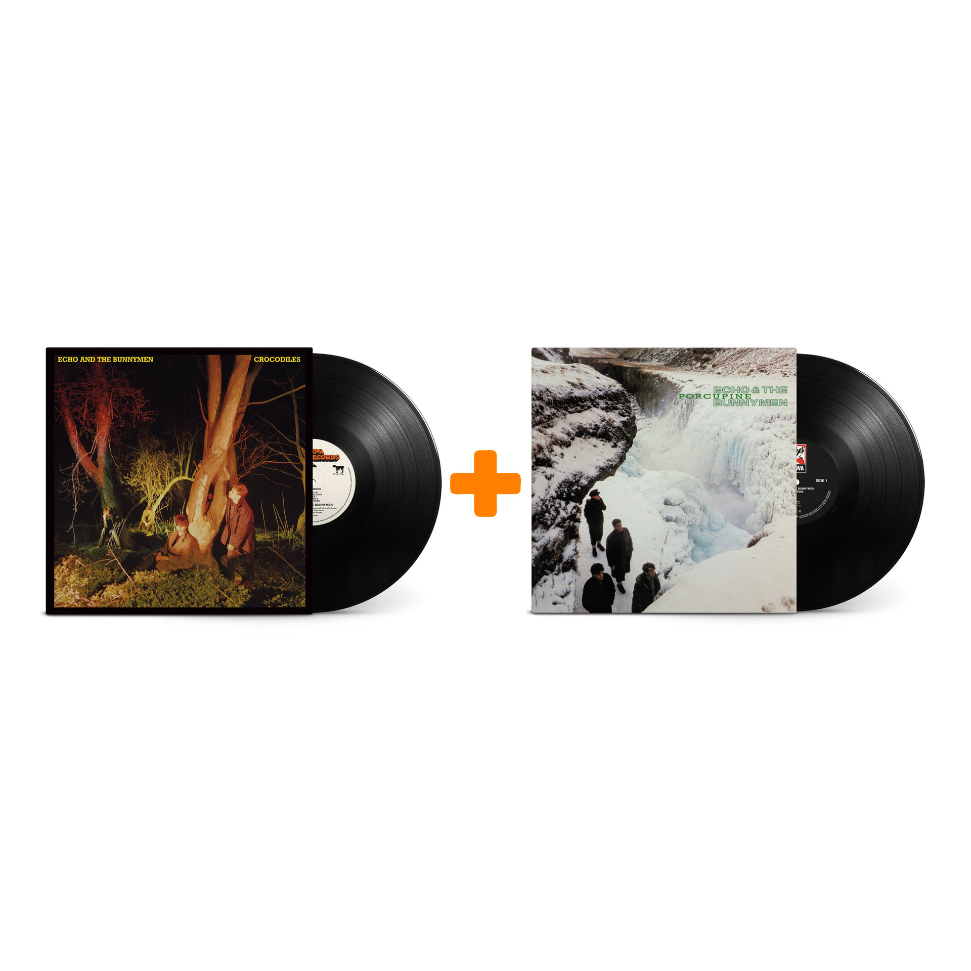 

Echo the Bunnymen – Porcupine (LP) + Crocodiles (LP)