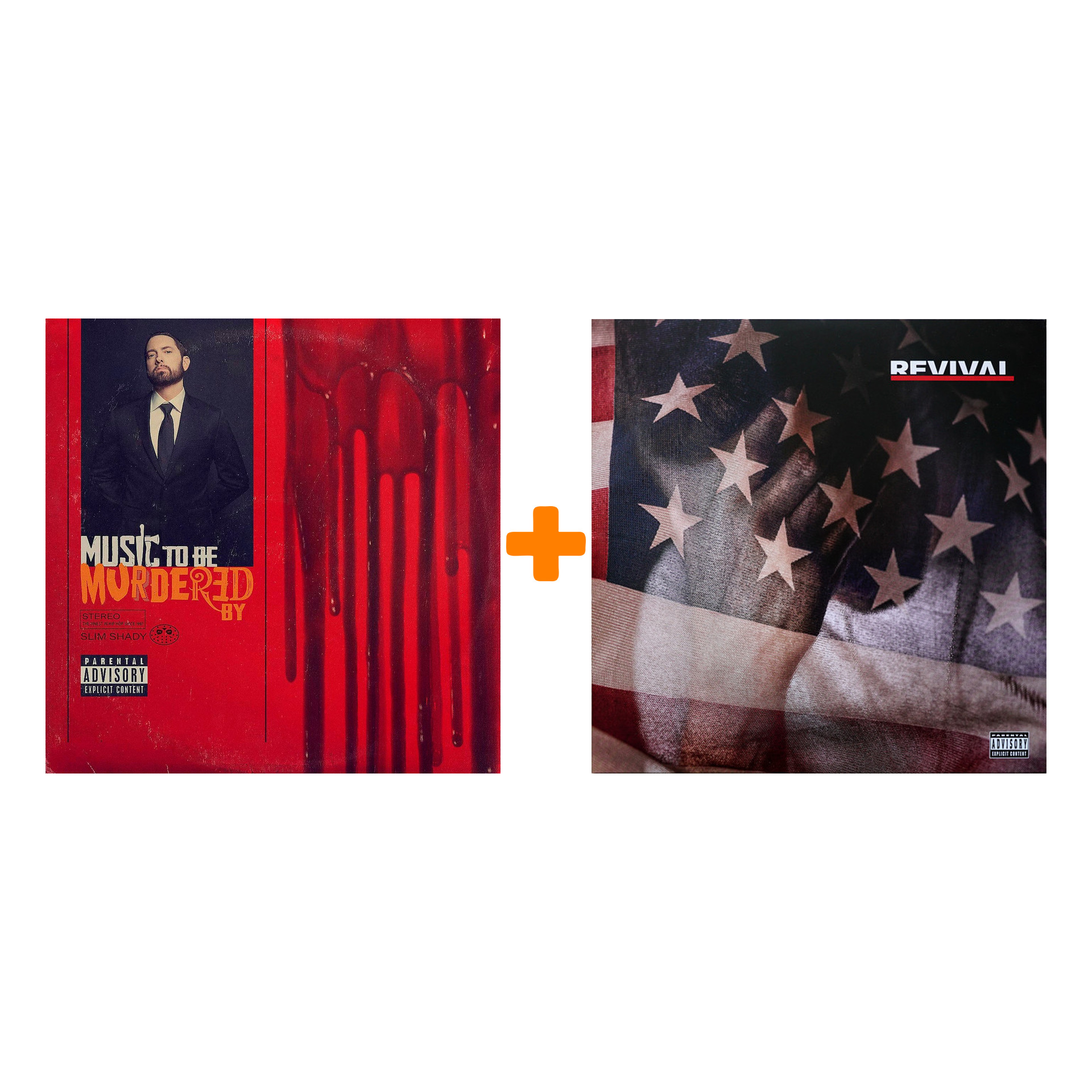 цена Eminem – Music To Be Murdered By (2 LP) + Revival (2 LP)