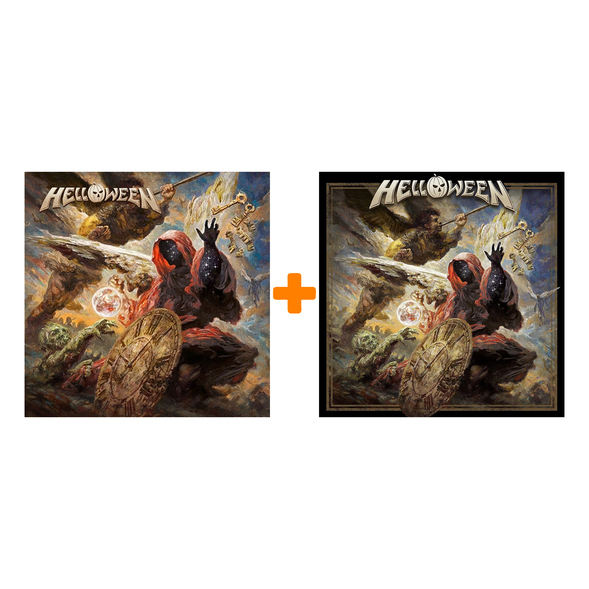 

Helloween – Helloween. Brown Cream Marbled Vinyl (2 LP) + Helloween (2 CD)