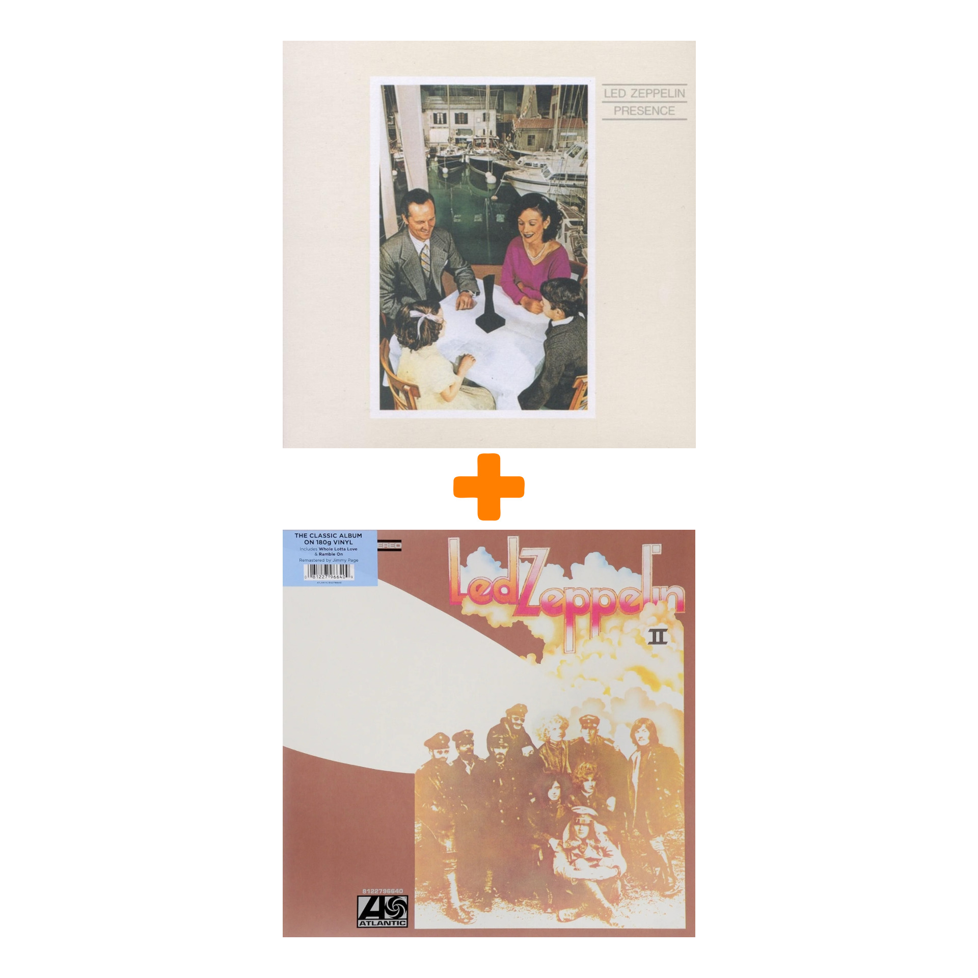 Led Zeppelin – Led Zeppelin II. Remastered Original (LP) + Presence. Original Recording Remastered (LP) audiocd led zeppelin led zeppelin iii cd remastered