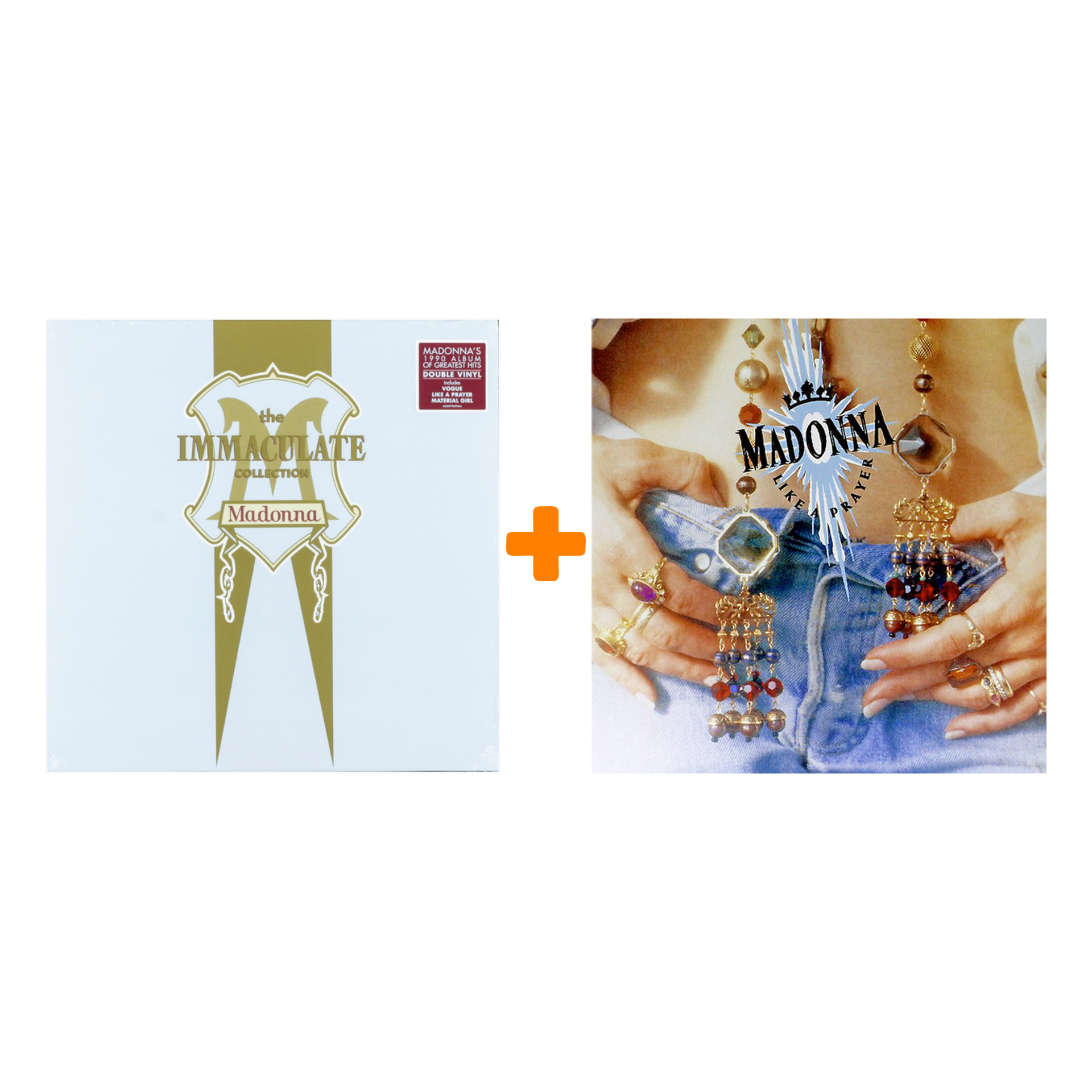 

Madonna – Immaculate Collection (2 LP) + Like A Prayer (LP)