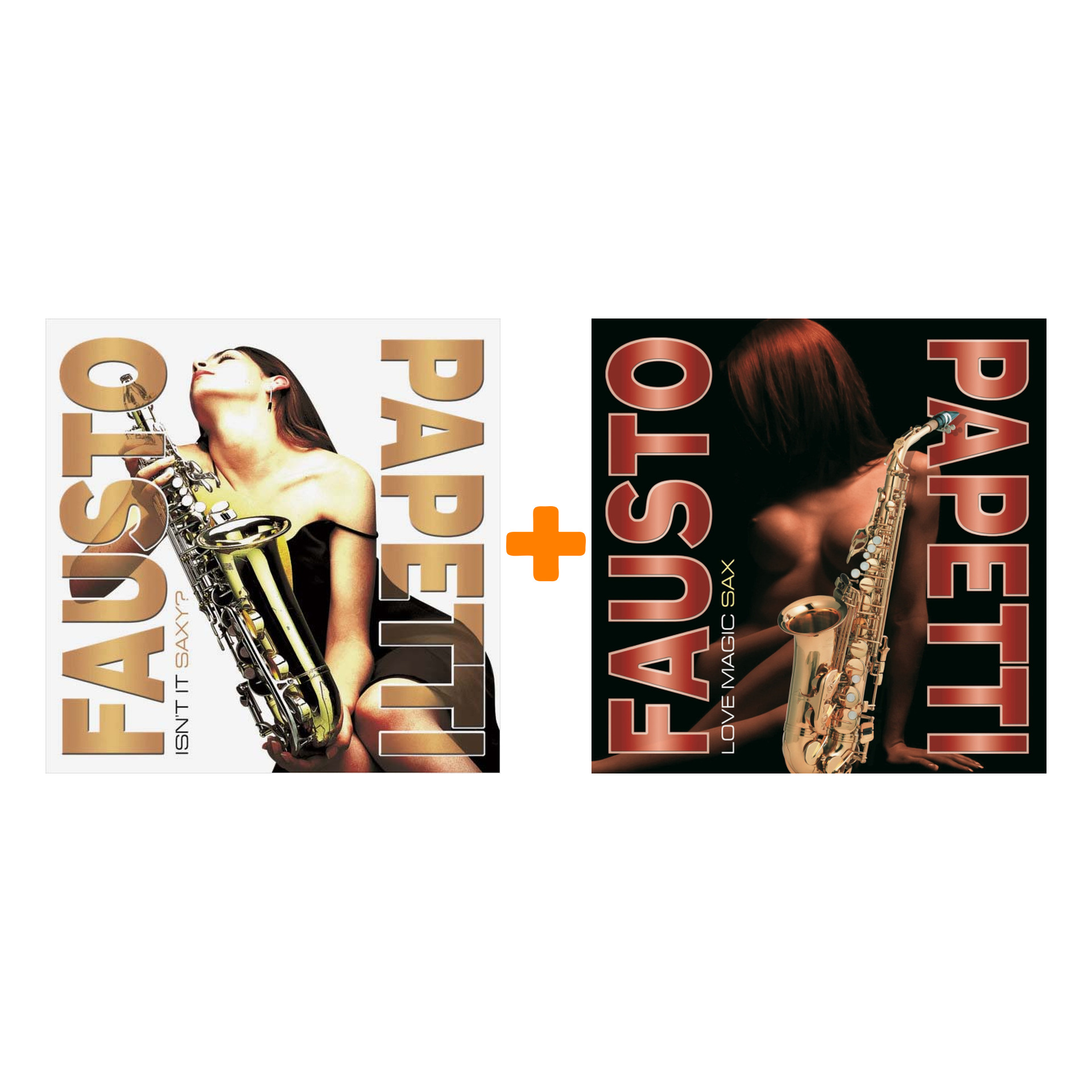 

Fausto Papetti – Isn't It Saxy (LP) + Love Magic Sax (LP)