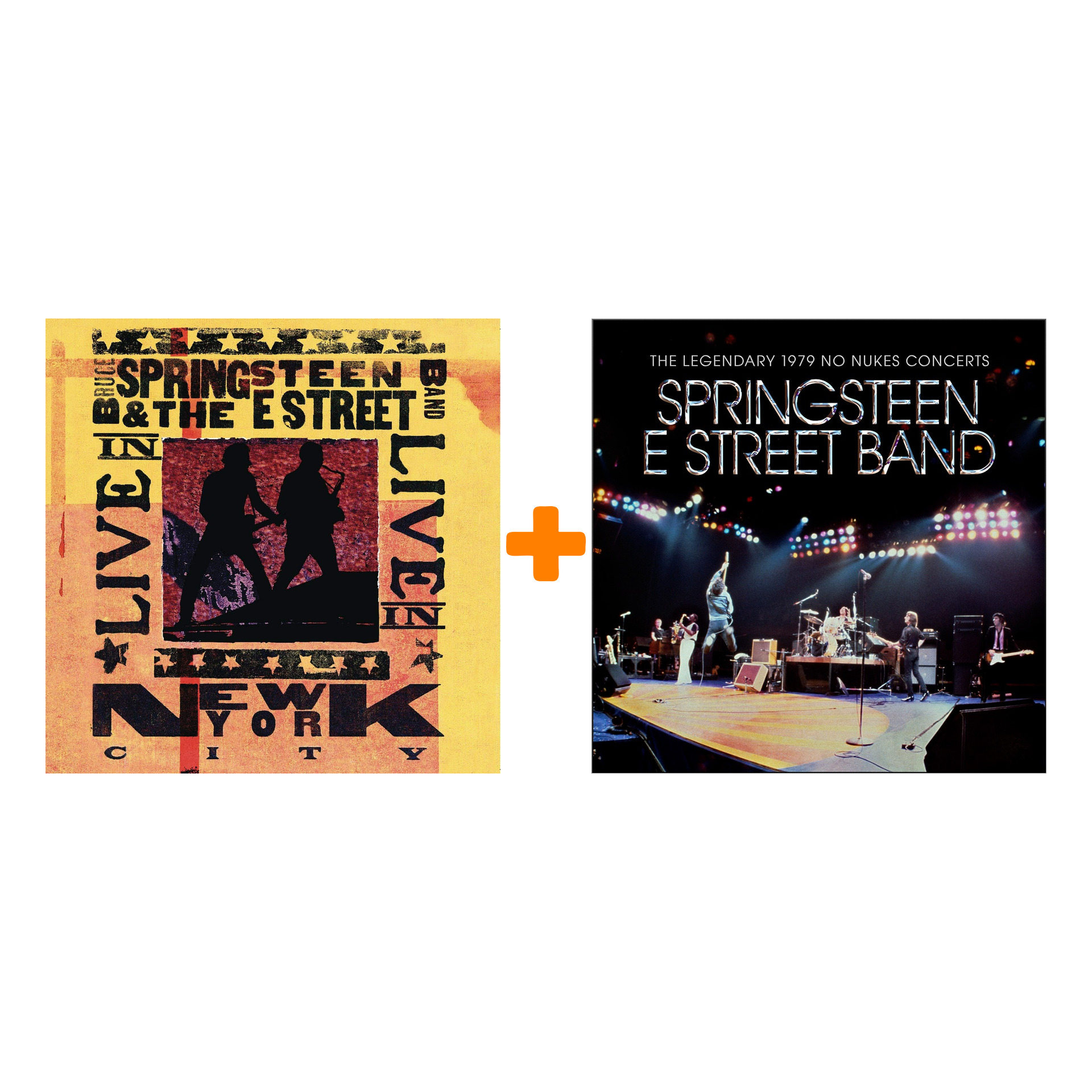 

Bruce Springsteen & The E Street Band – Live In New York City (3 LP) + The Legendary 1979 No Nukes Concerts (2 LP)