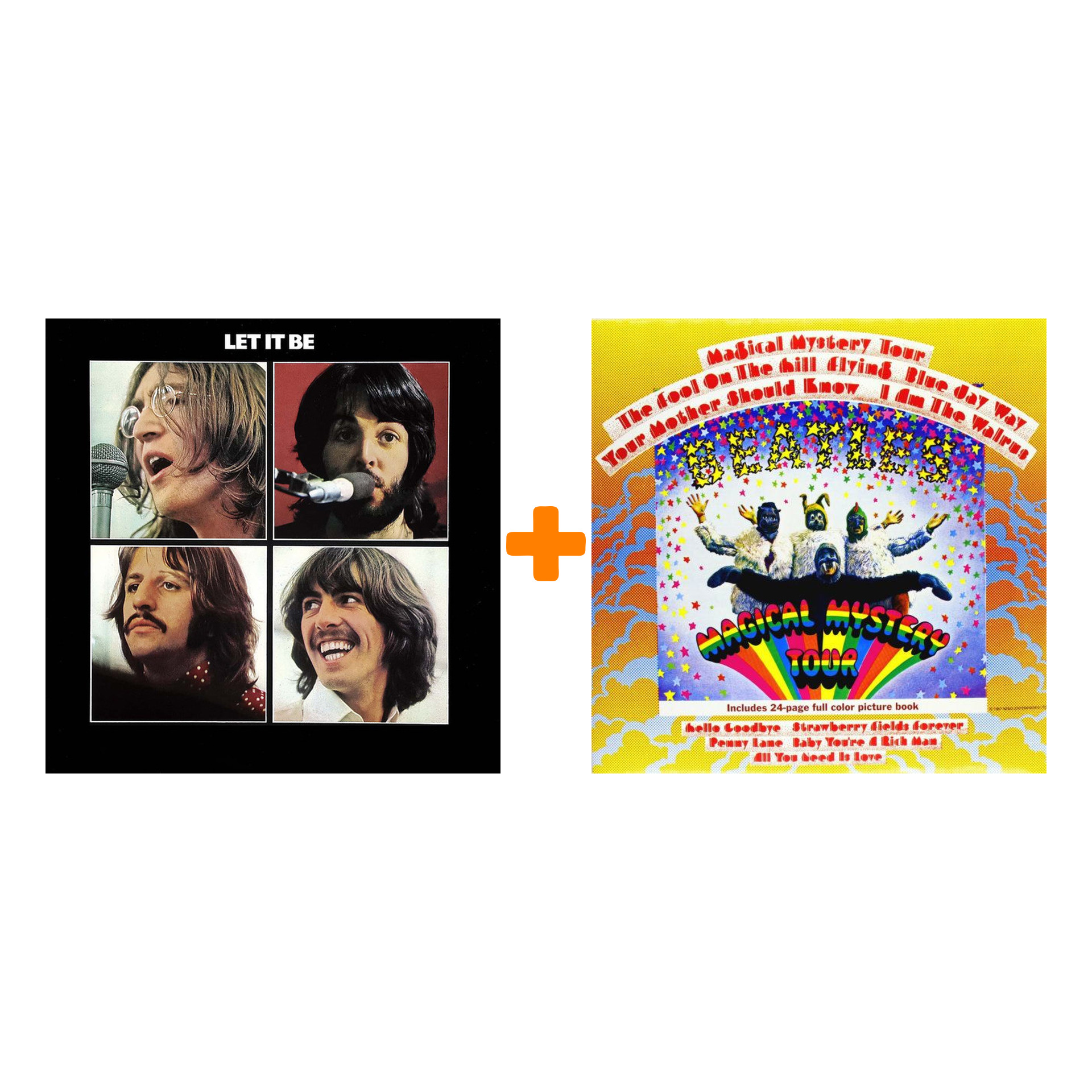 

The Beatles – Let It Be (LP) + Magical Mystery Tour (LP)