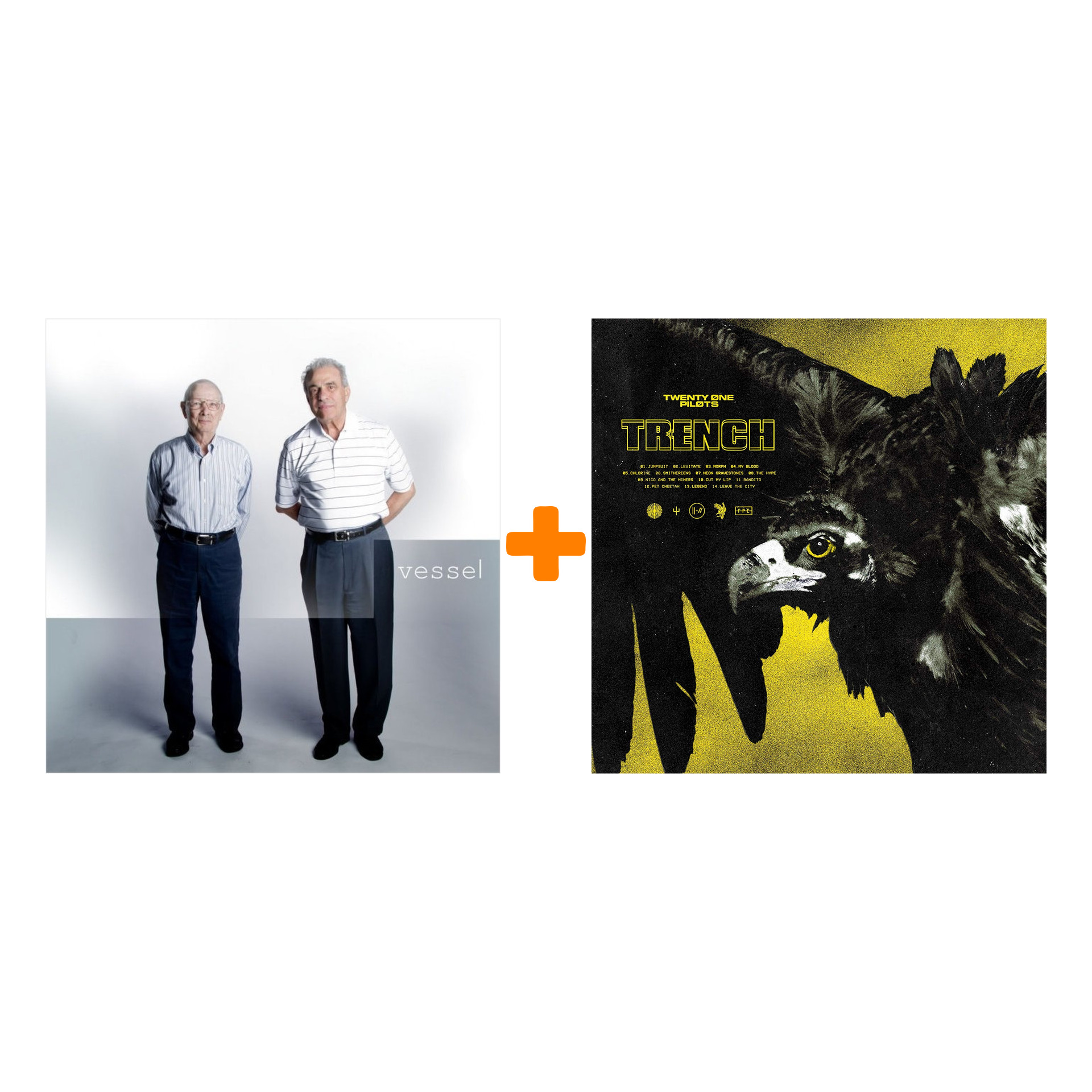 Twenty One Pilots – Trench (2 LP) + Vessel (LP)