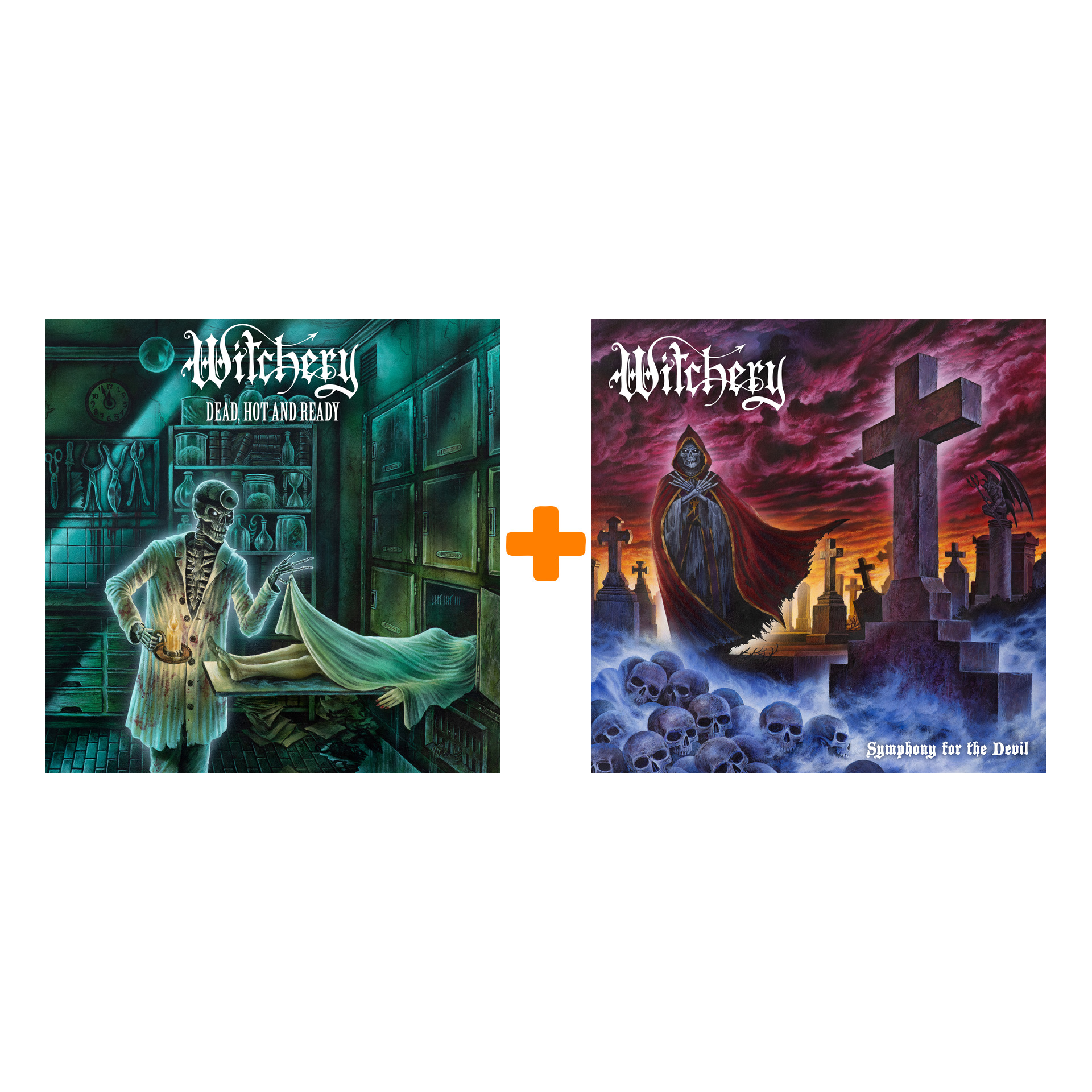 

Witchery – Dead, Hot And Ready (LP) + Symphony For The Devil (LP)