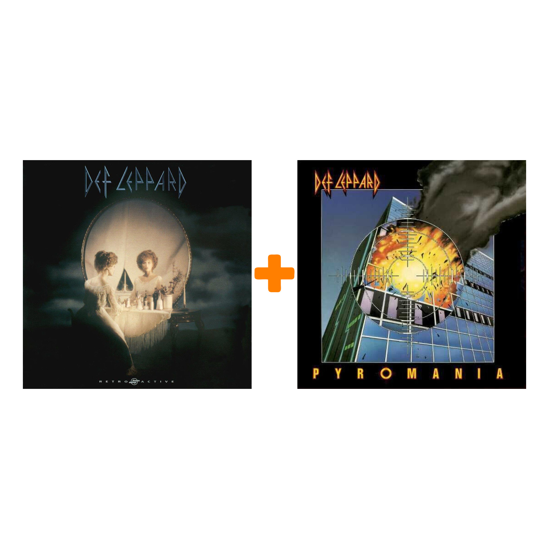 Def Leppard – Pyromania (LP) + Retro Active (LP) Комплект