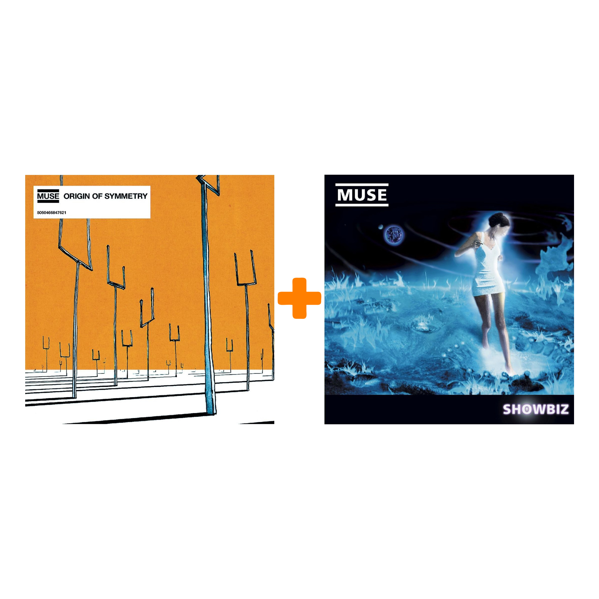 Muse – Origin Of Symmetry (2 LP) + Showbiz (2 LP) Комплект цена и фото