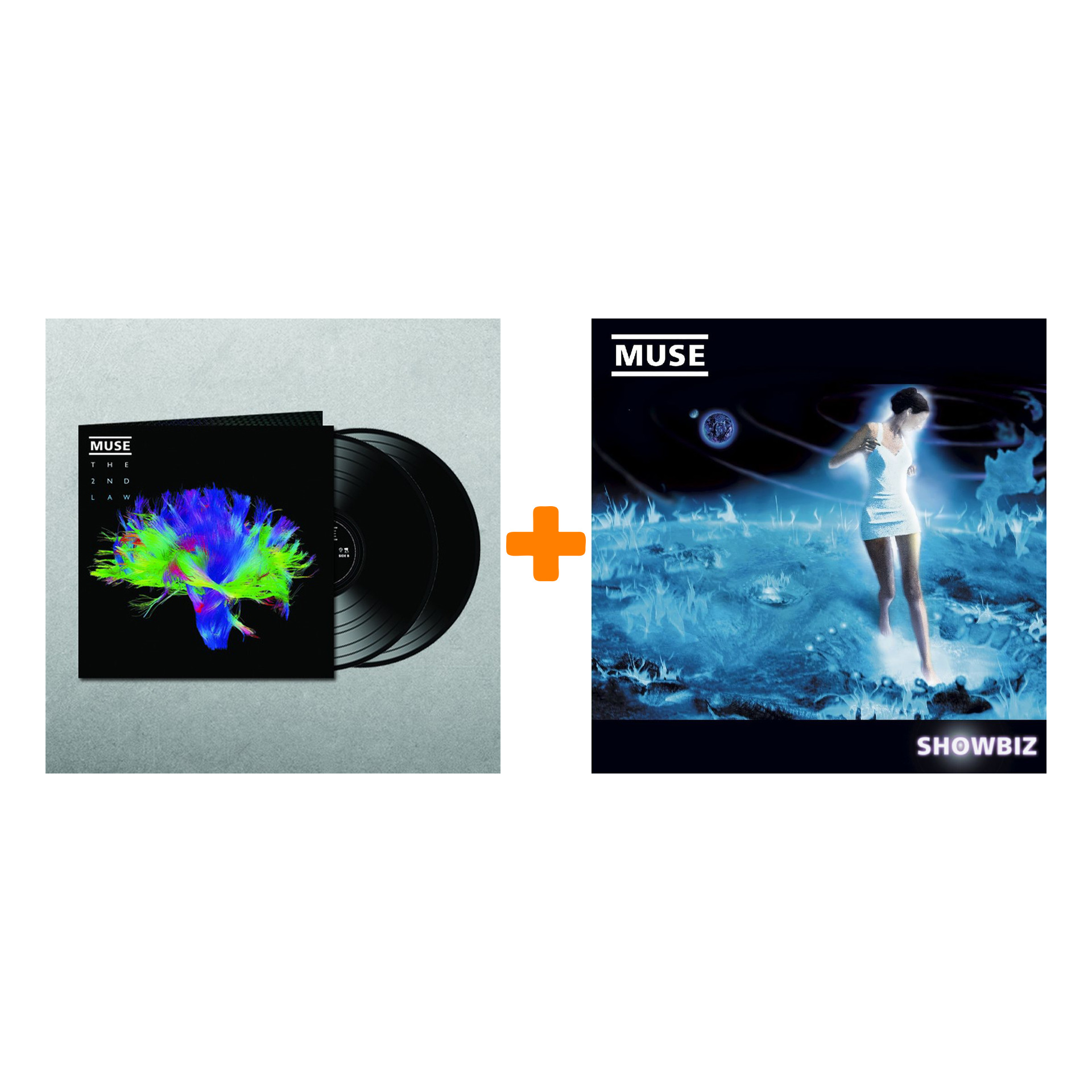 Muse – The 2nd Law (2 LP) + Showbiz (2 LP) Комплект фотографии