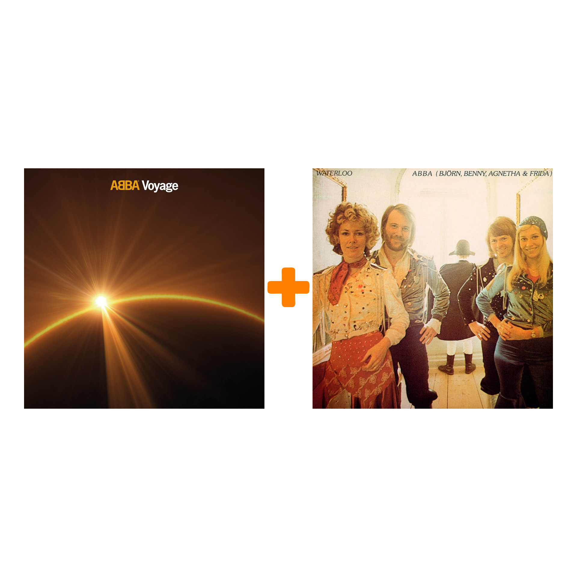 

ABBA – Waterloo (LP) + Voyage (LP) Комплект