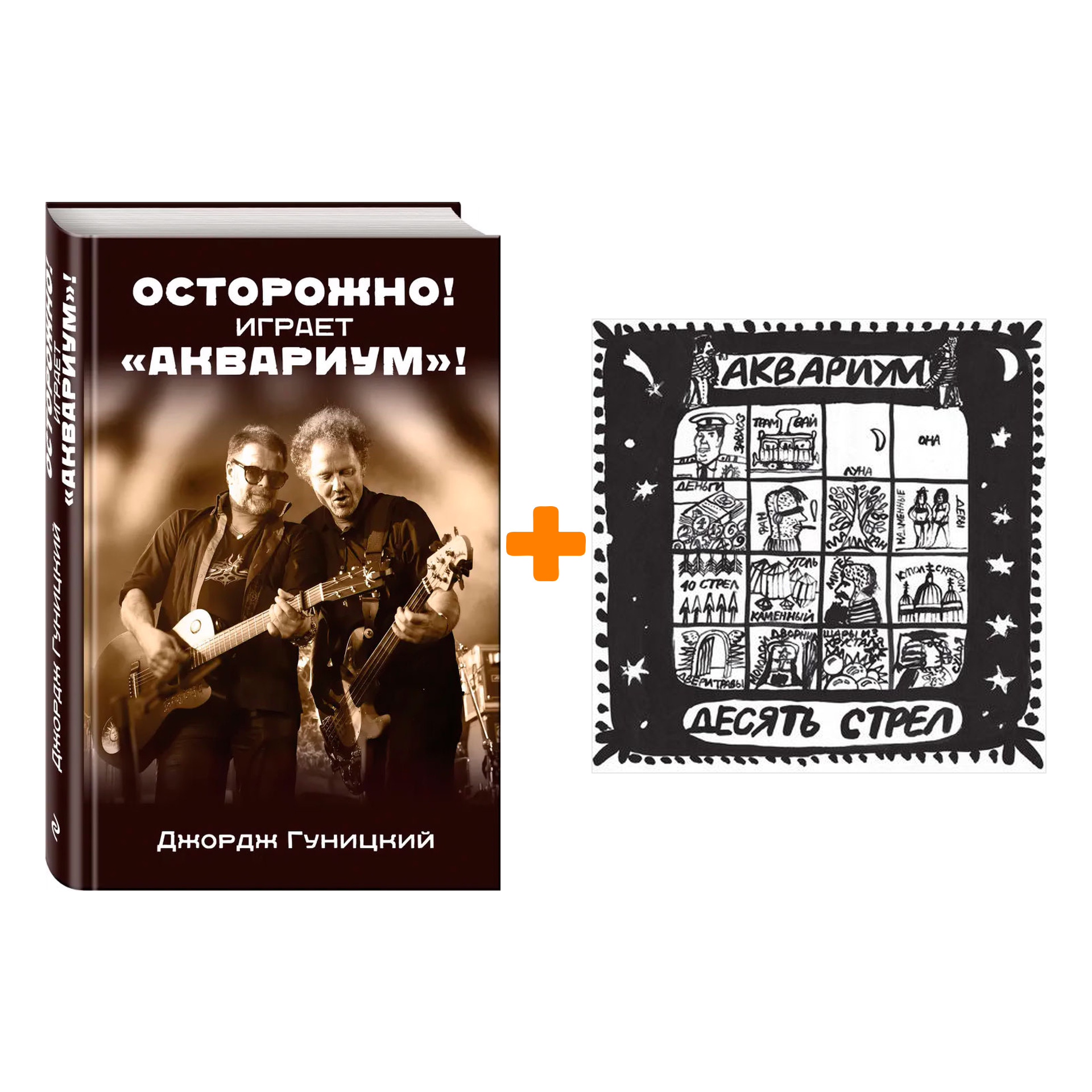 

Аквариум – Десять стрел (LP) + книга Комплект