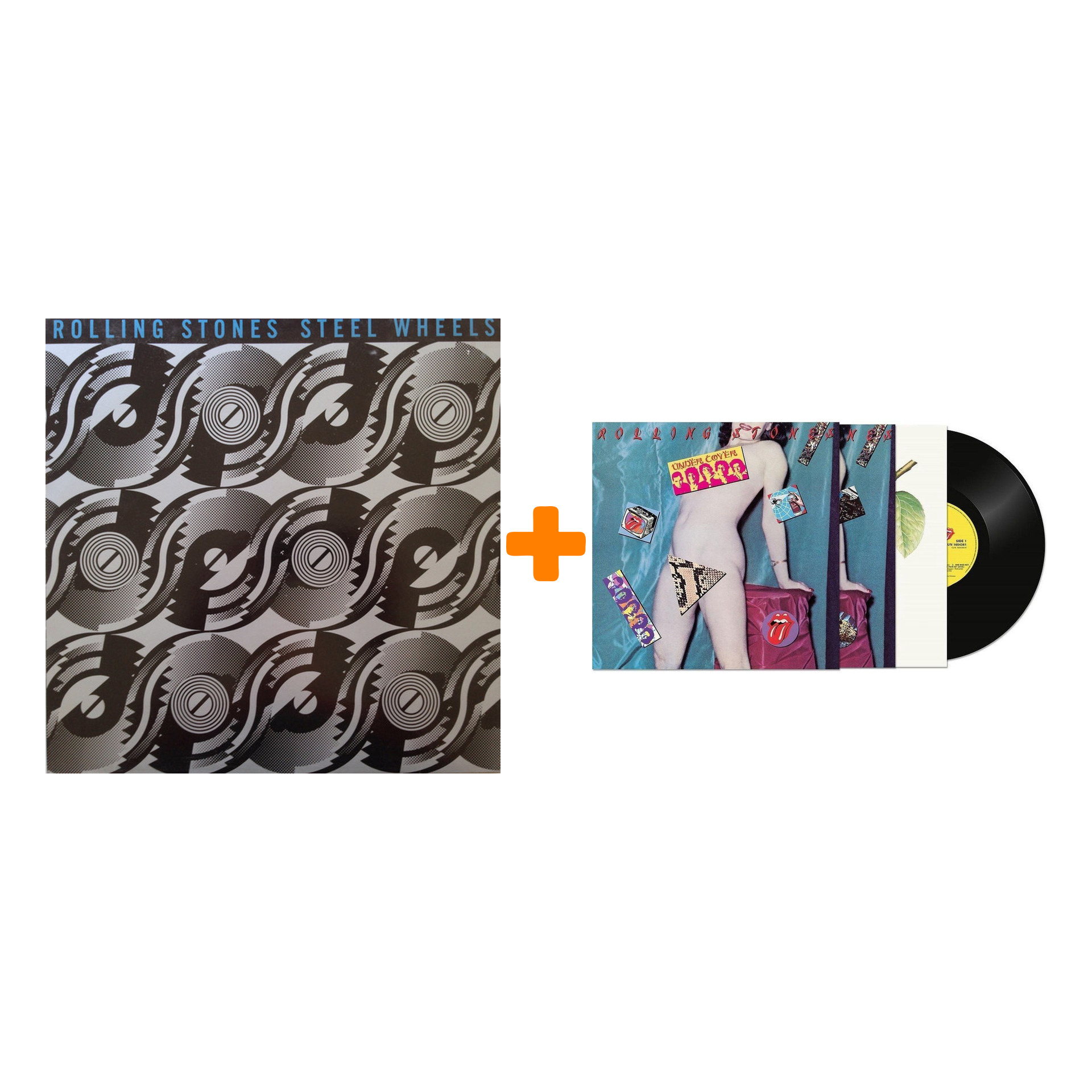 

The Rolling Stones – Undercover Half Speed (LP) + Steel Wheels (LP) Комплект