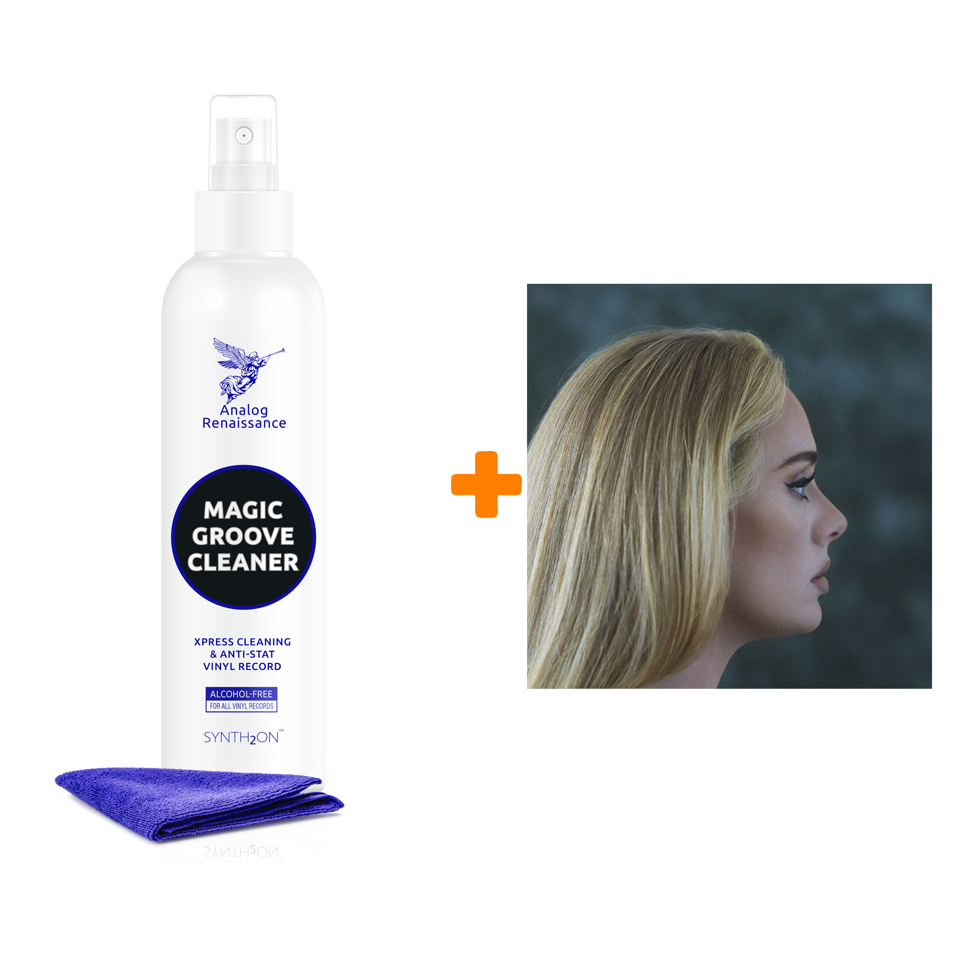 

ADELE 30 2LP + Спрей для очистки LP с микрофиброй 250мл Набор