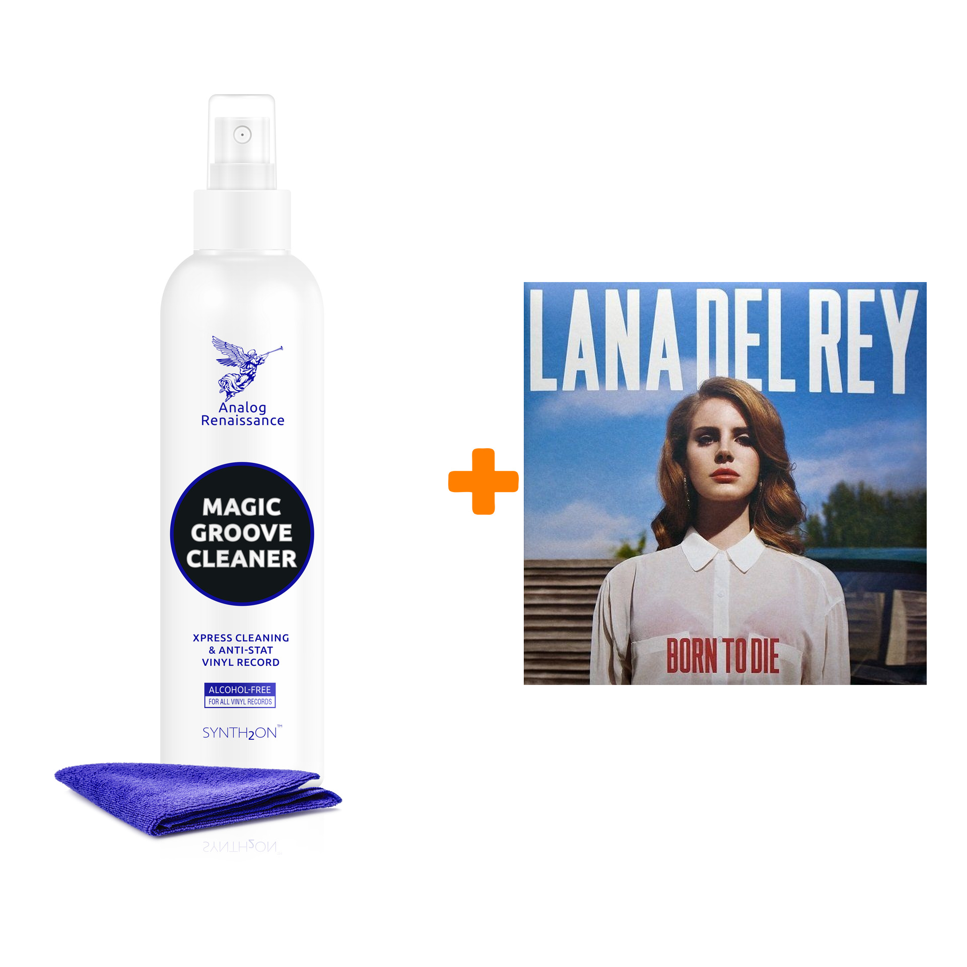 

DEL REY LANA Born To Die 2LP + Спрей для очистки LP с микрофиброй 250мл Набор