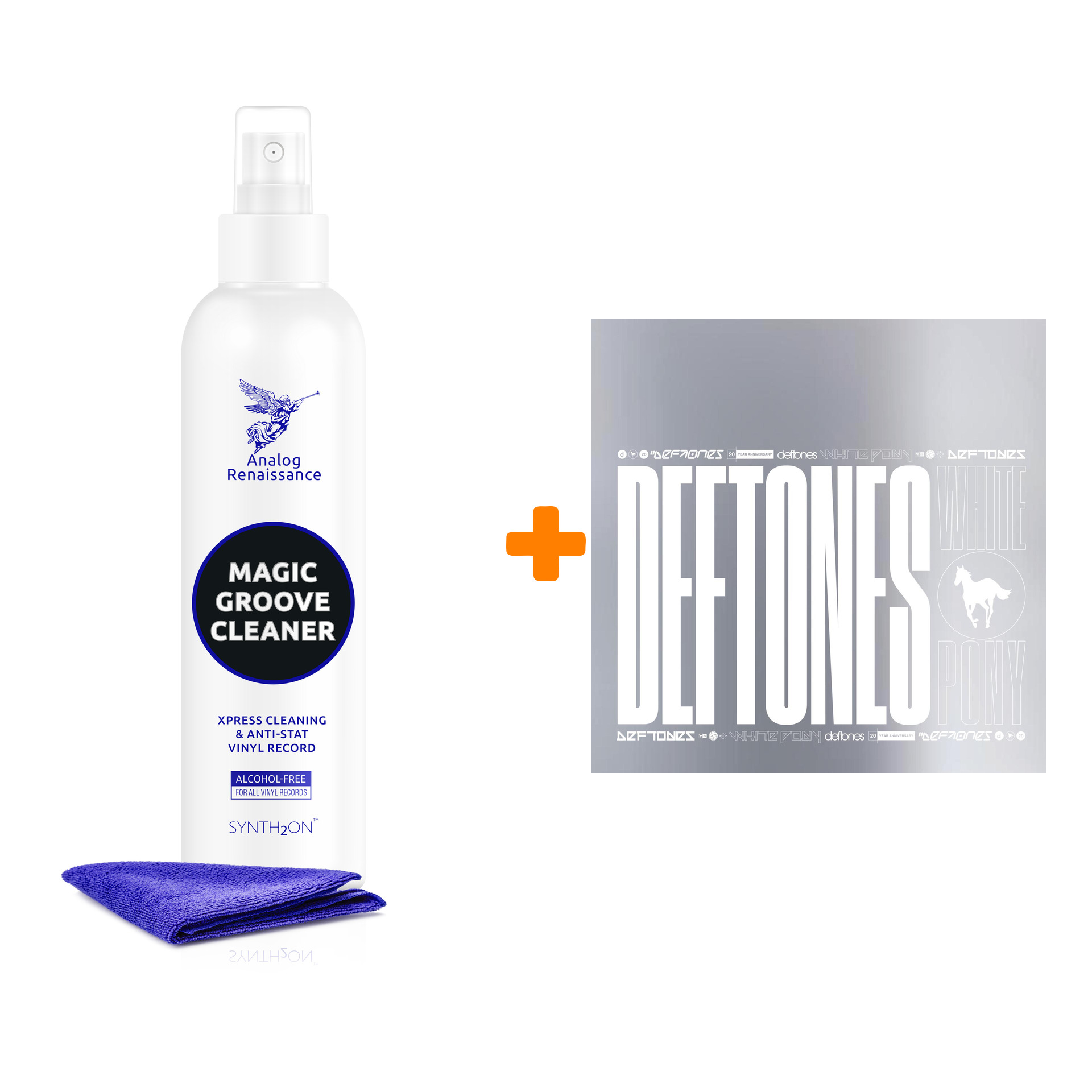 

DEFTONES White Pony 4LP+2CD + Спрей для очистки LP с микрофиброй 250мл Набор
