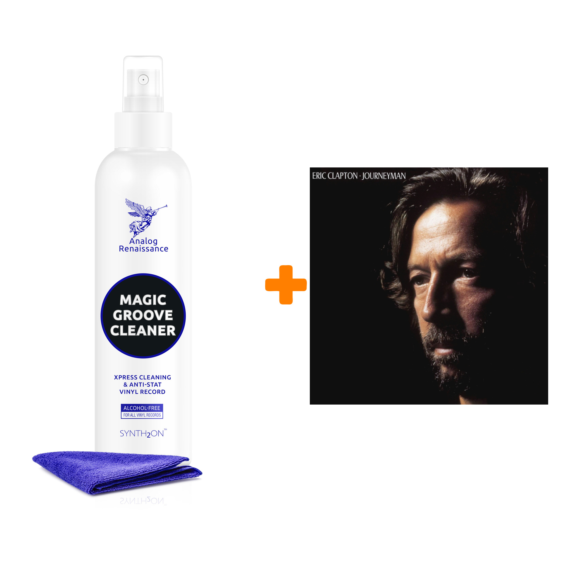 

CLAPTON ERIC Journeyman 2LP + Спрей для очистки LP с микрофиброй 250мл Набор