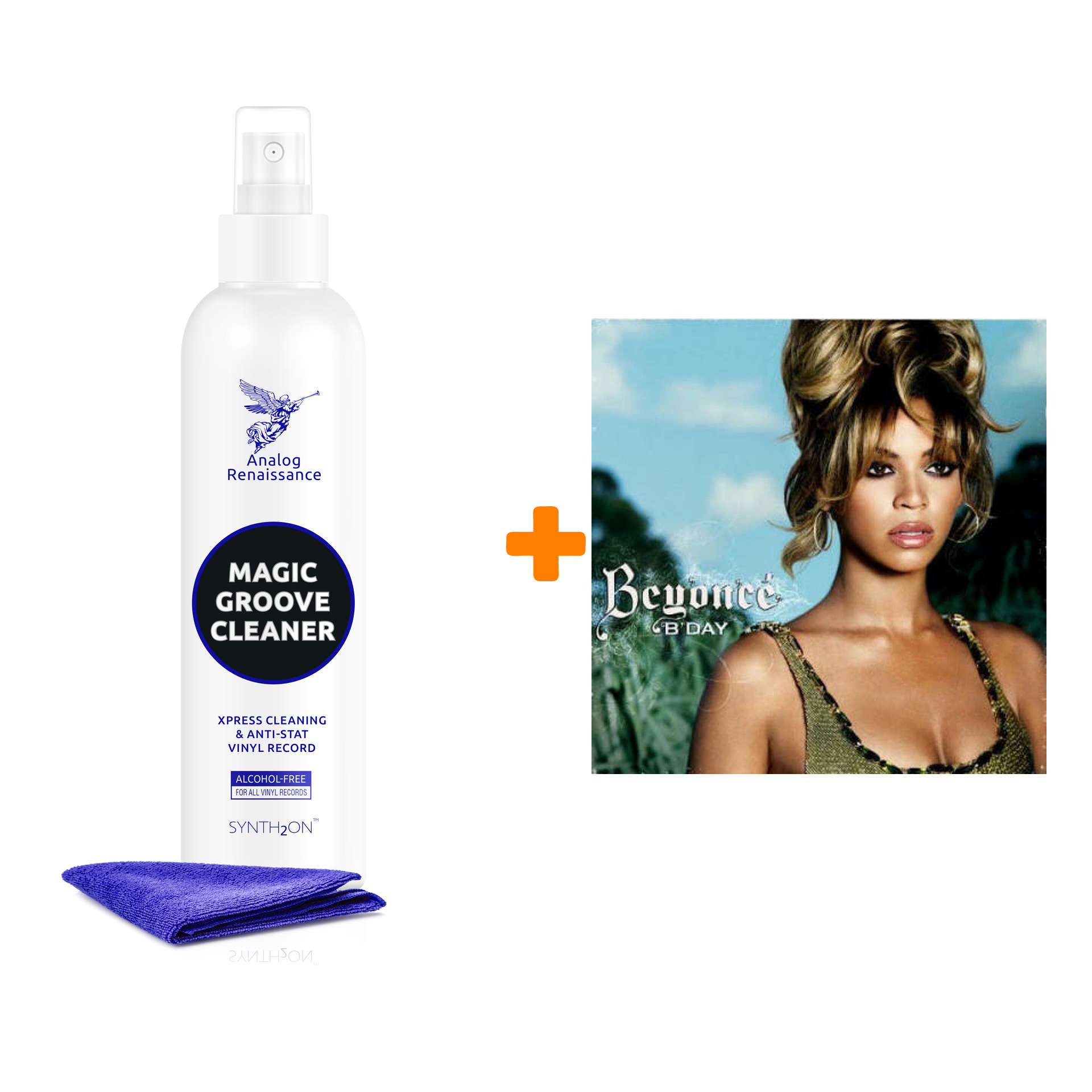 

BEYONCE B`Day 2LP + Спрей для очистки LP с микрофиброй 250мл Набор