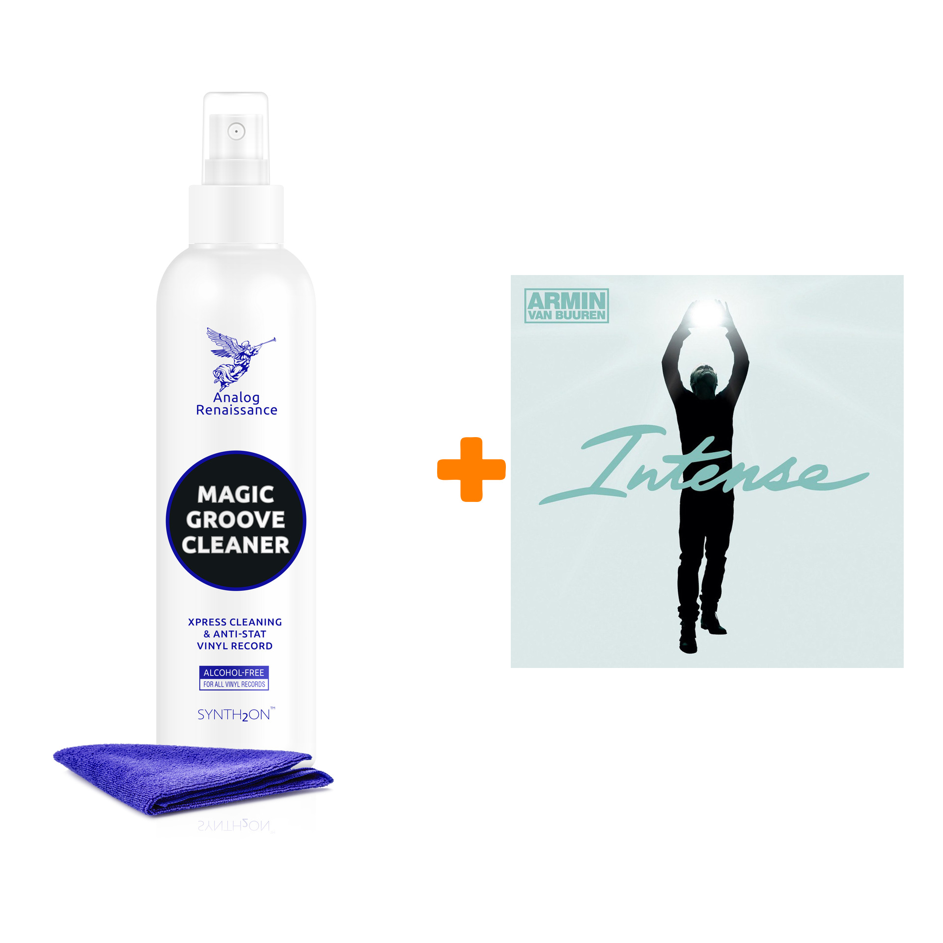 

ARMIN VAN BUUREN Intense 2LP + Спрей для очистки LP с микрофиброй 250мл Набор