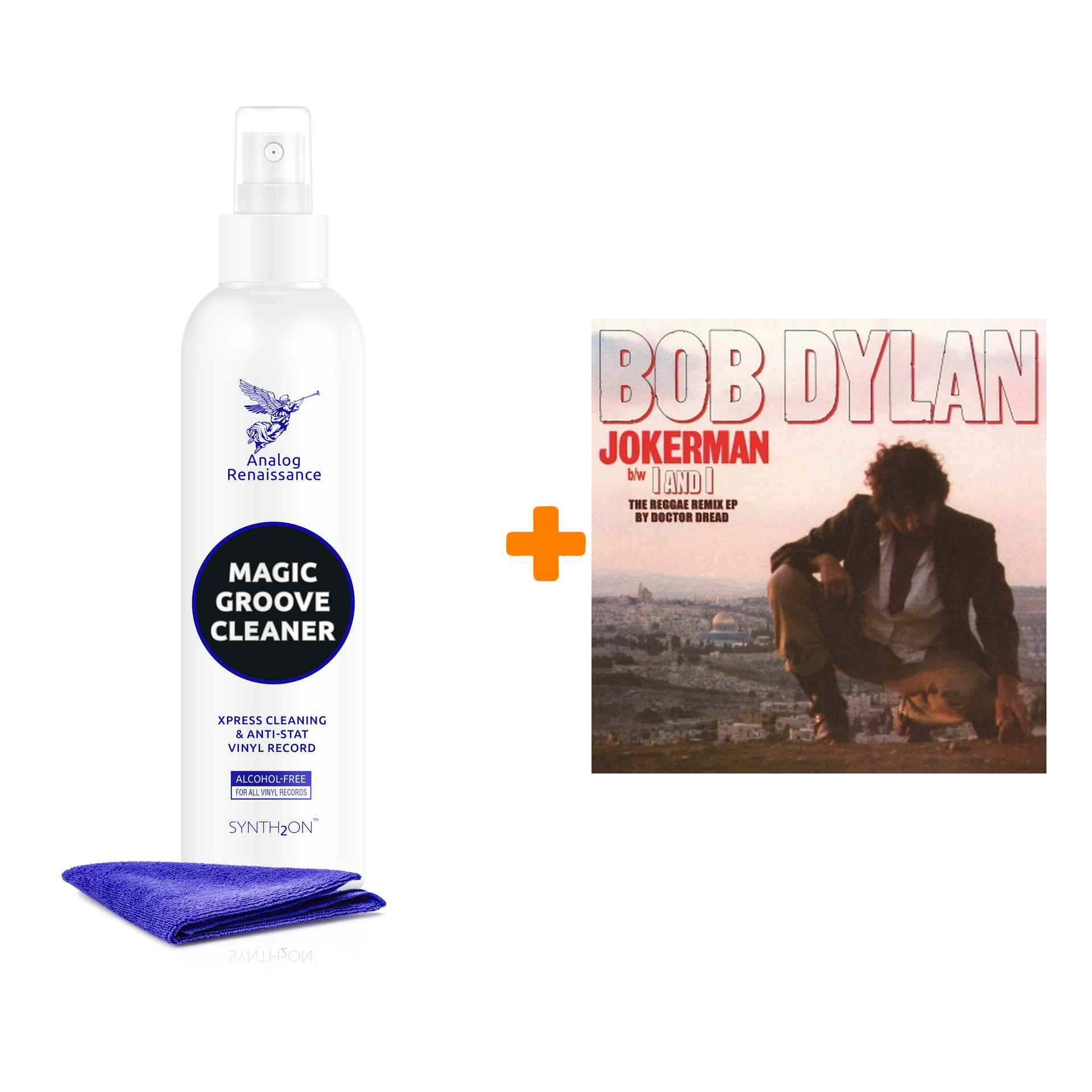 

DYLAN BOB Jokerman b/w I And I The Reggae Remix EP By Doctor Dread LP + Спрей для очистки LP с микрофиброй 250мл Набор