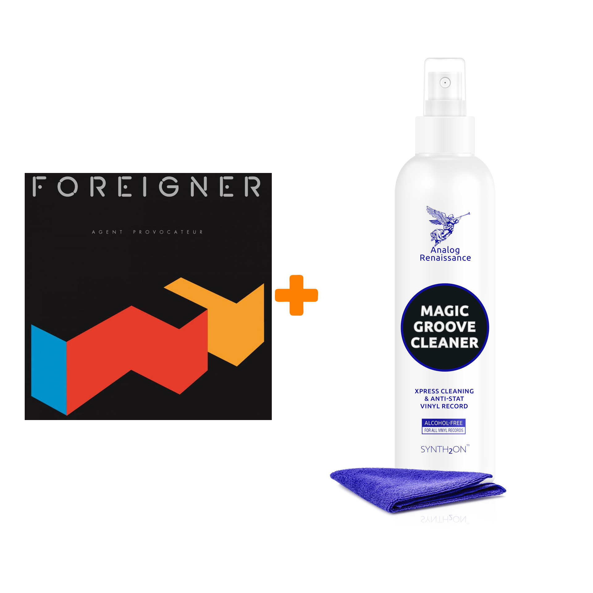 

FOREIGNER Agent Provocateur LP + Спрей для очистки LP с микрофиброй 250мл Набор