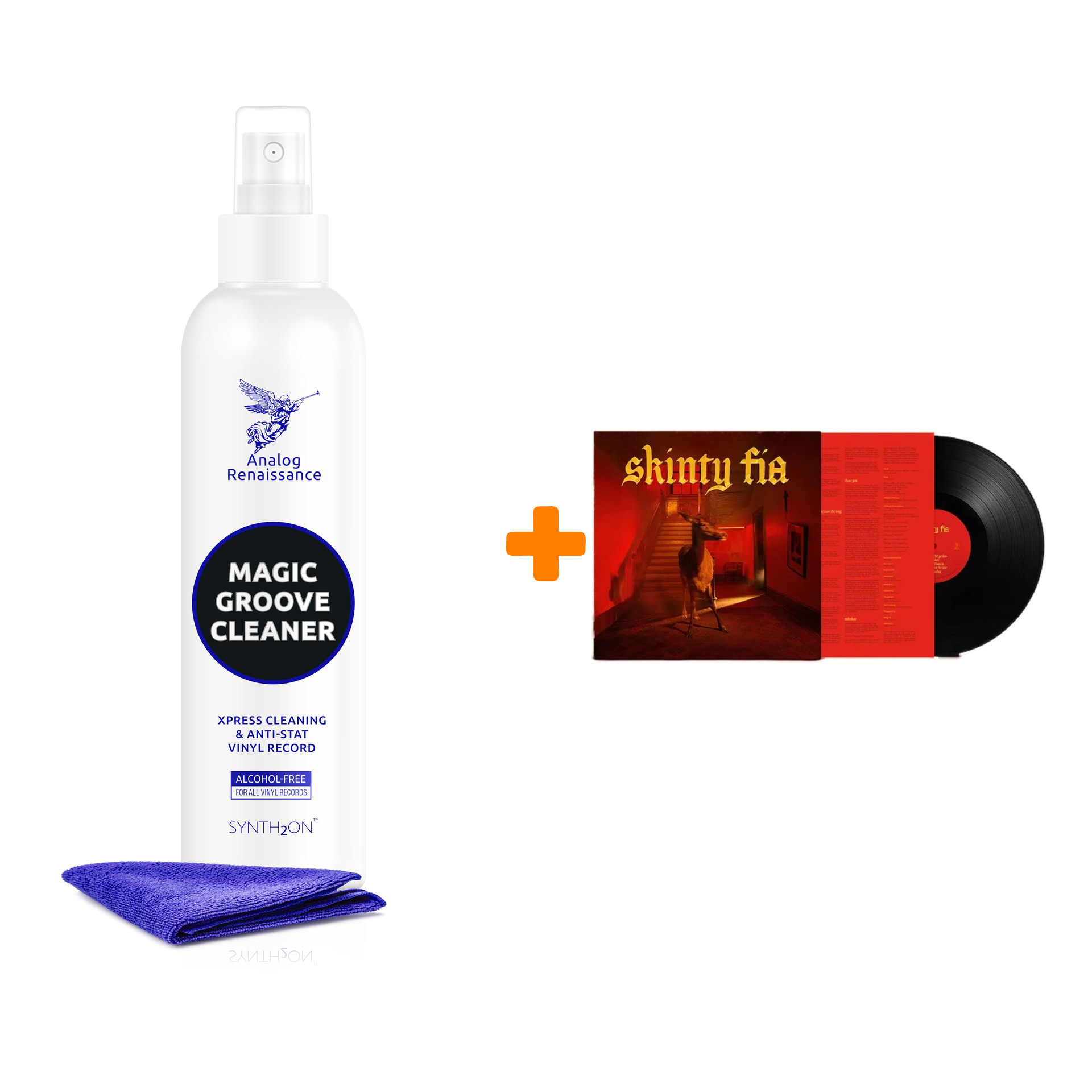 

FONTAINES D.C. Skinty Fia LP + Спрей для очистки LP с микрофиброй 250мл Набор