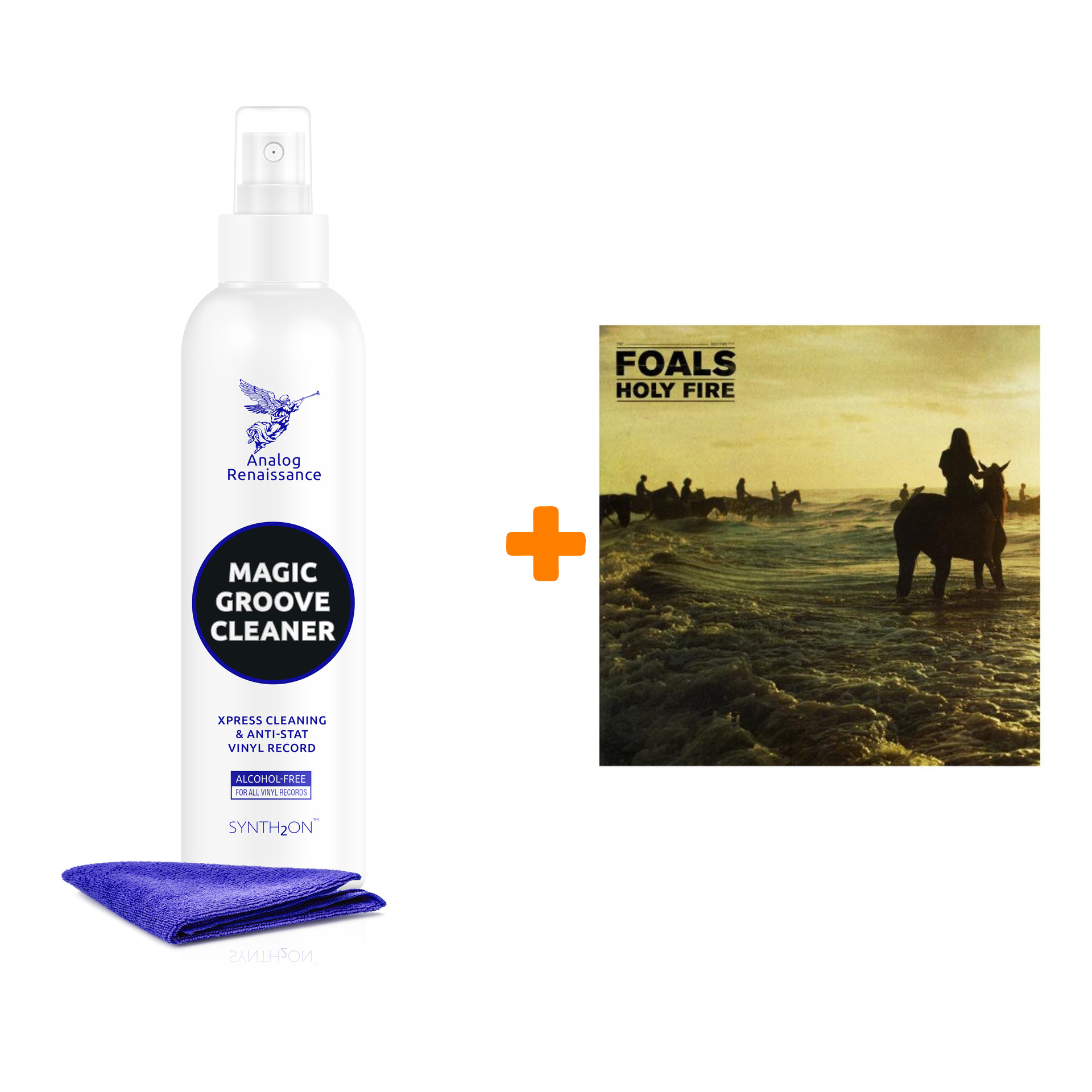 

FOALS Holy Fire LP + Спрей для очистки LP с микрофиброй 250мл Набор