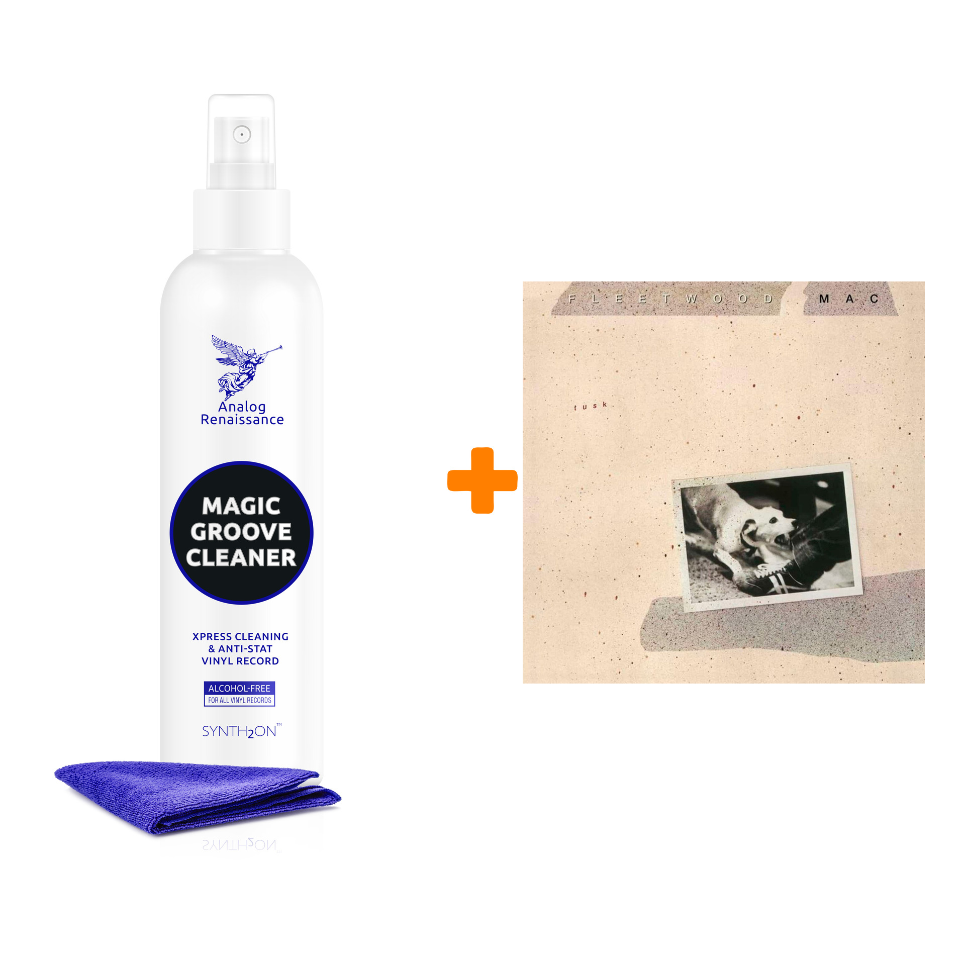 

FLEETWOOD MAC Tusk 2LP + Спрей для очистки LP с микрофиброй 250мл Набор