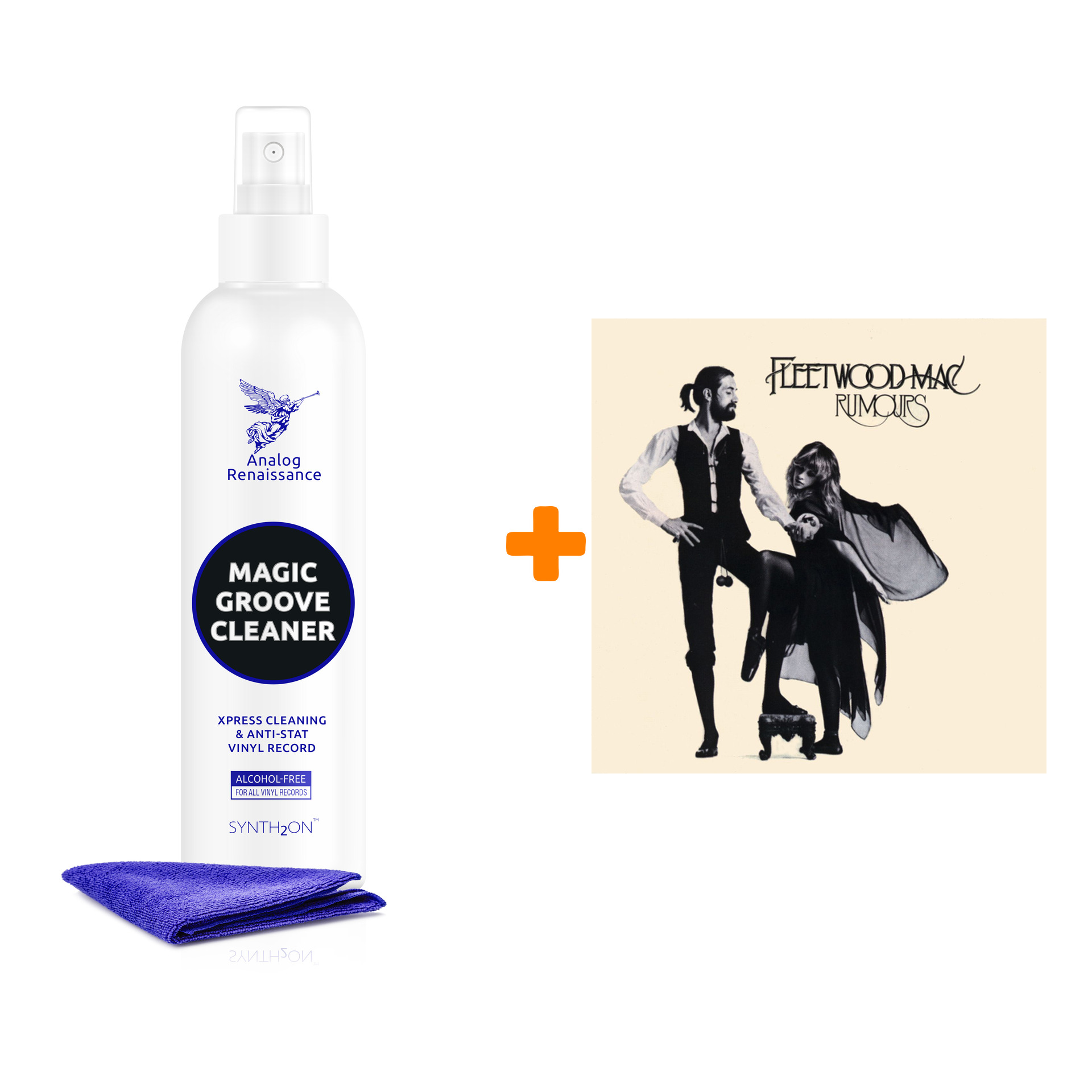 

FLEETWOOD MAC Rumours LP + Спрей для очистки LP с микрофиброй 250мл Набор