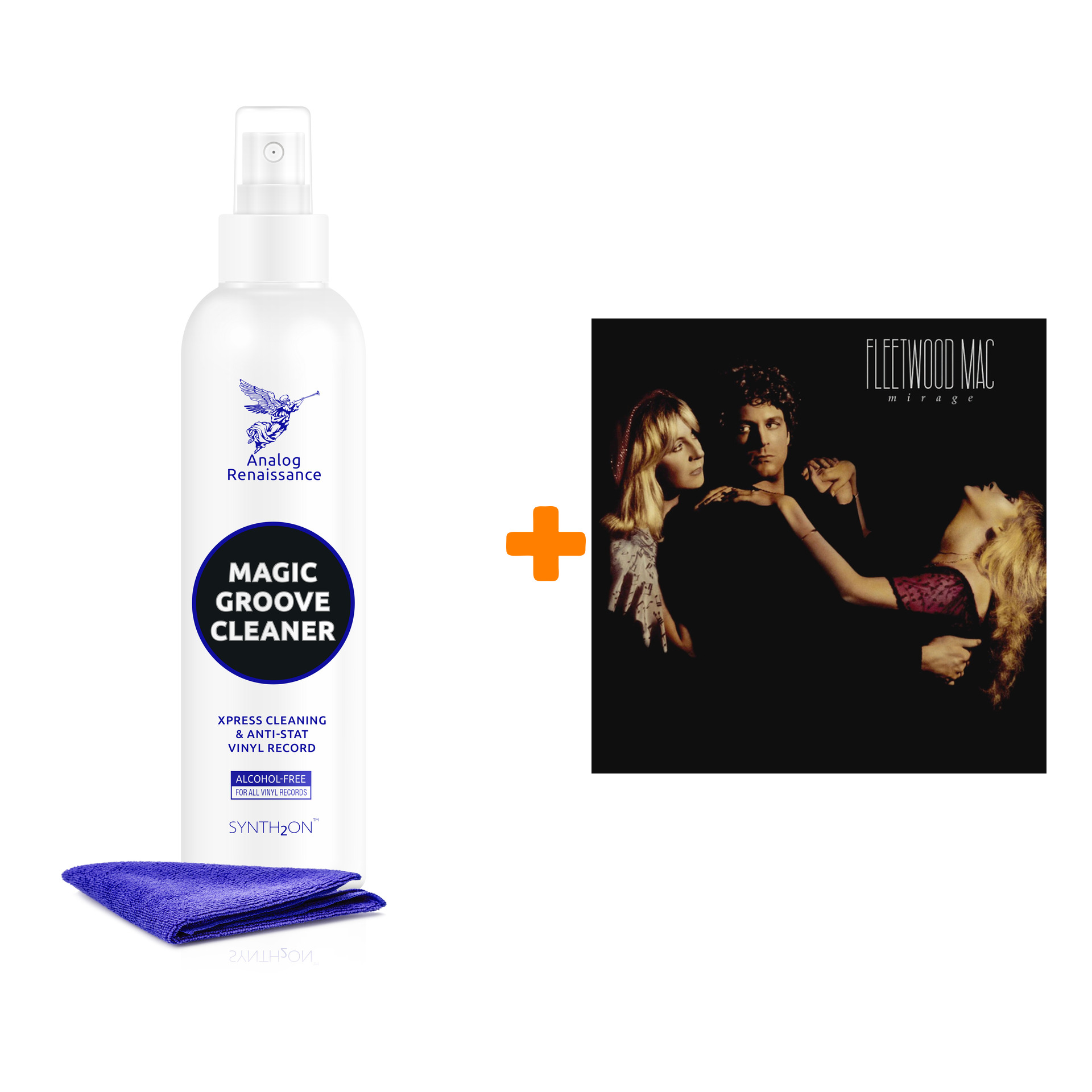 

FLEETWOOD MAC Mirage LP + Спрей для очистки LP с микрофиброй 250мл Набор
