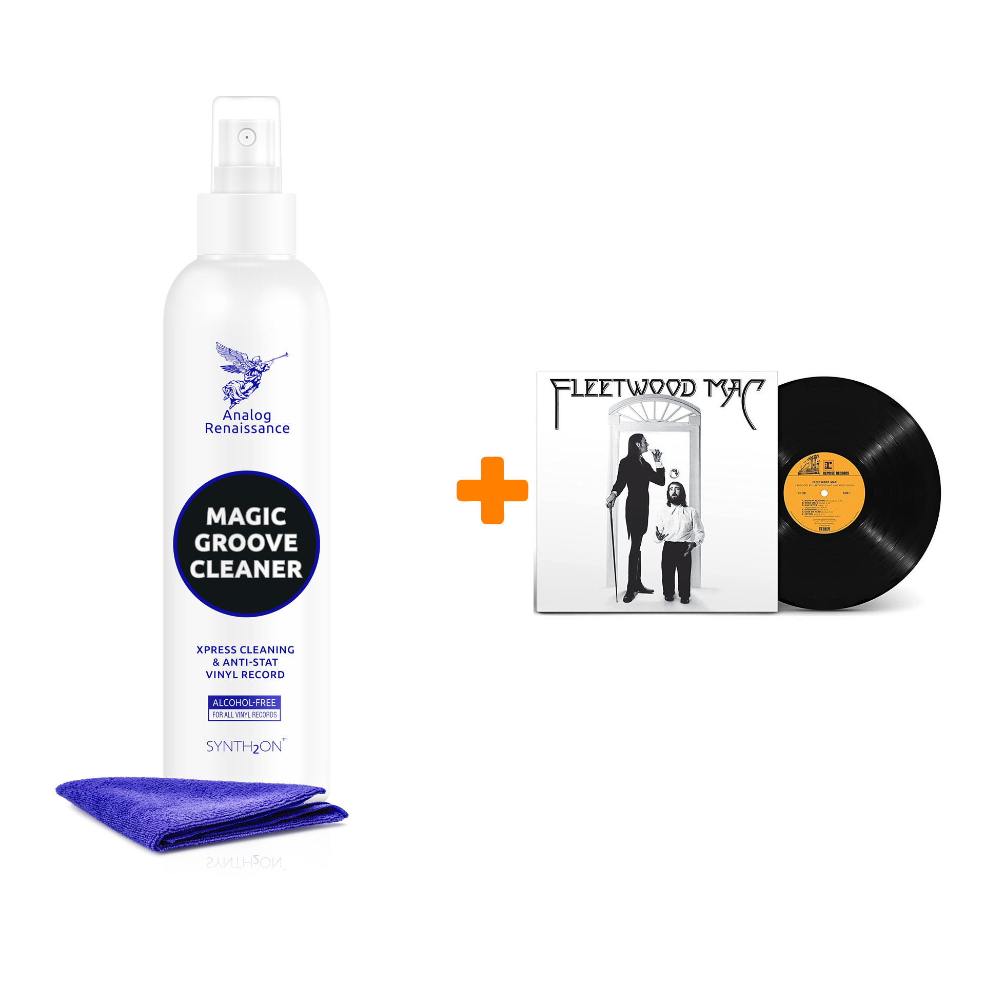 

FLEETWOOD MAC Fleetwood Mac LP + Спрей для очистки LP с микрофиброй 250мл Набор