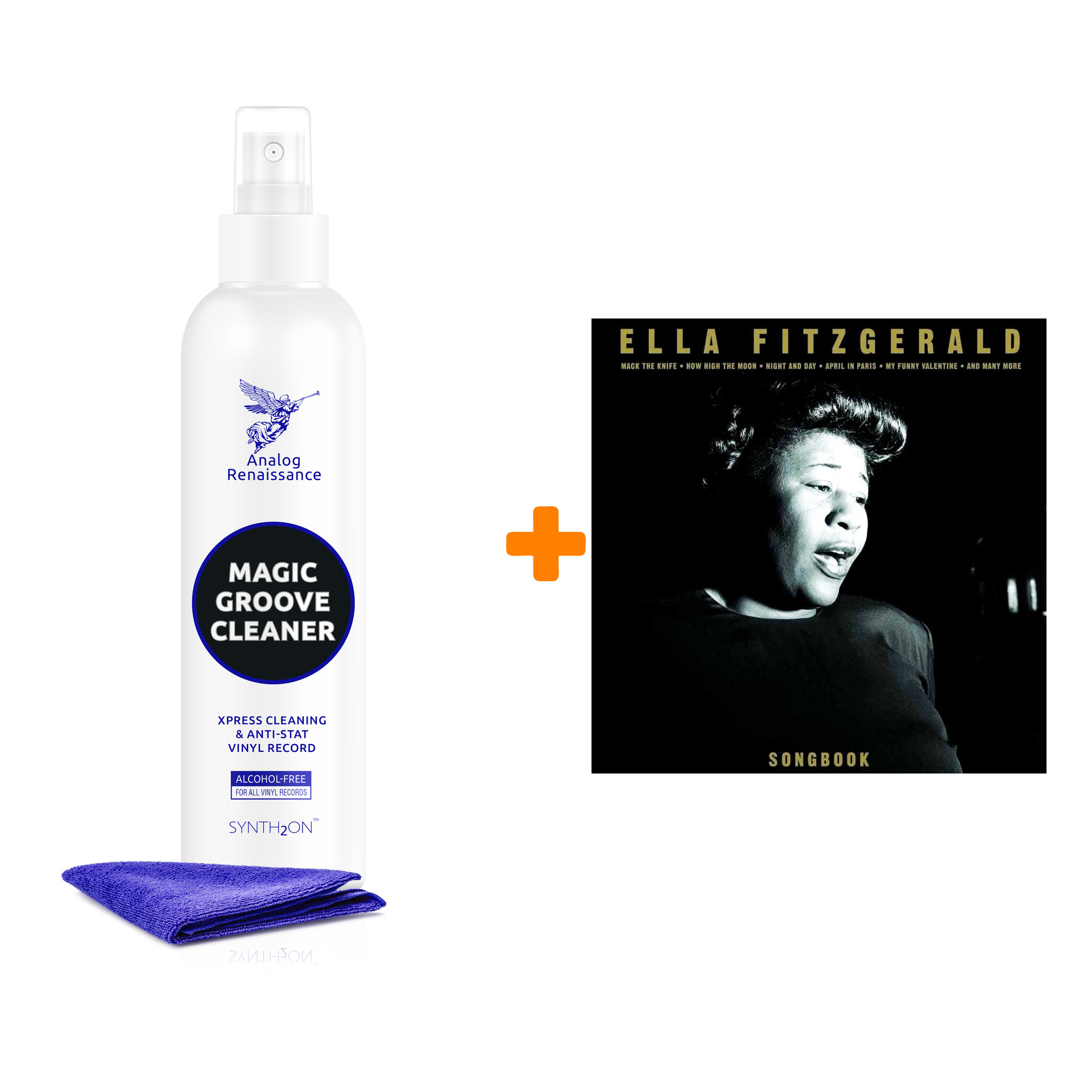 

FITZGERALD ELLA Songbook 2LP + Спрей для очистки LP с микрофиброй 250мл Набор